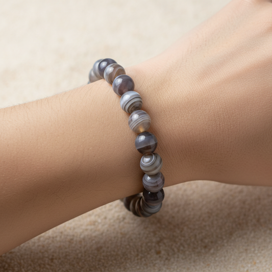 Botswana Agaat Armband 6mm