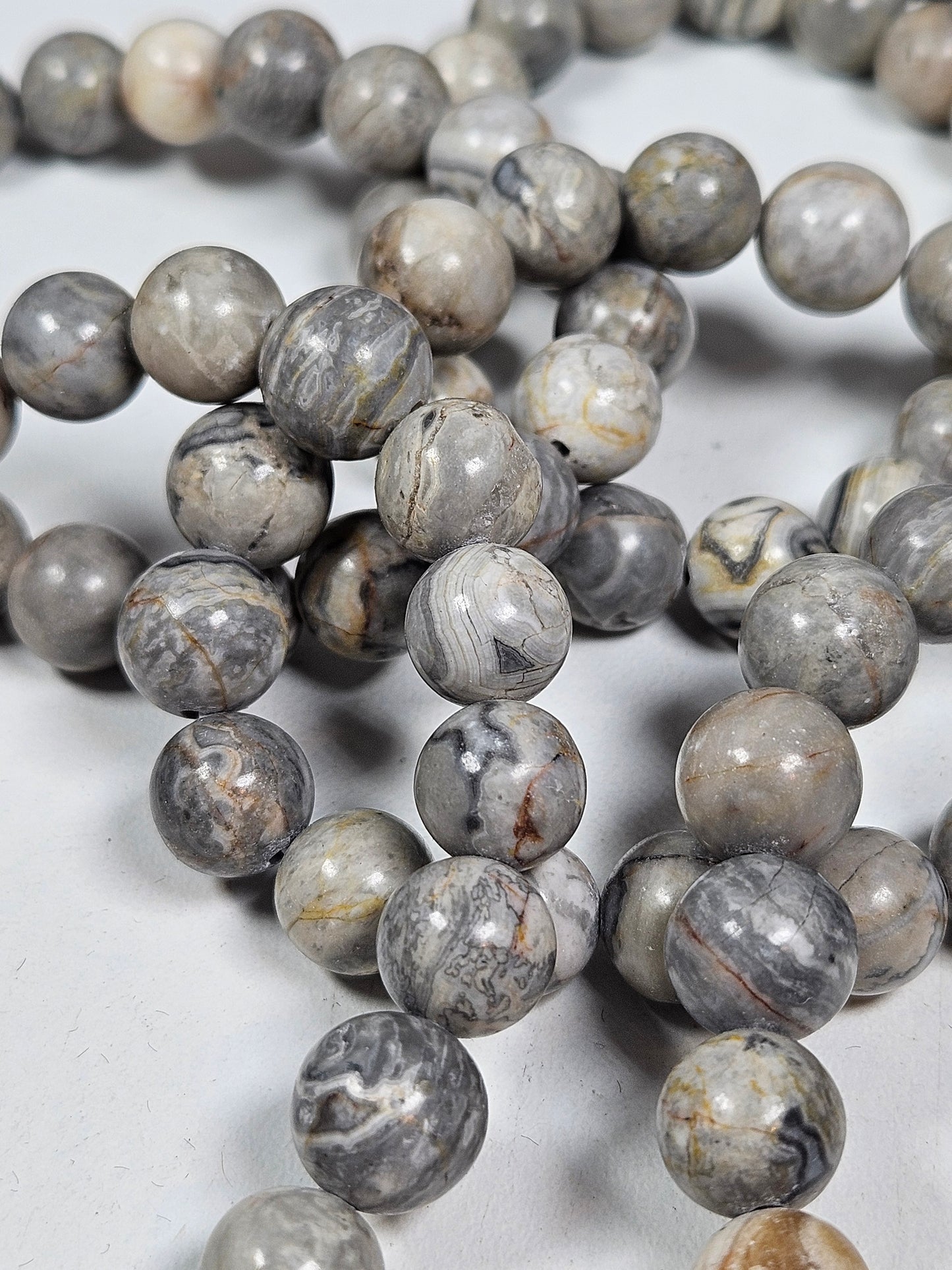 Map Stone Armband 10mm