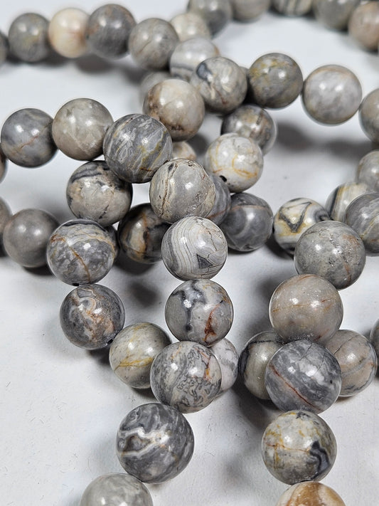 Map Stone armband 10mm