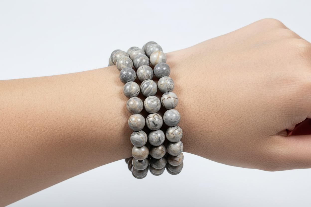 Map Stone Armband 10mm