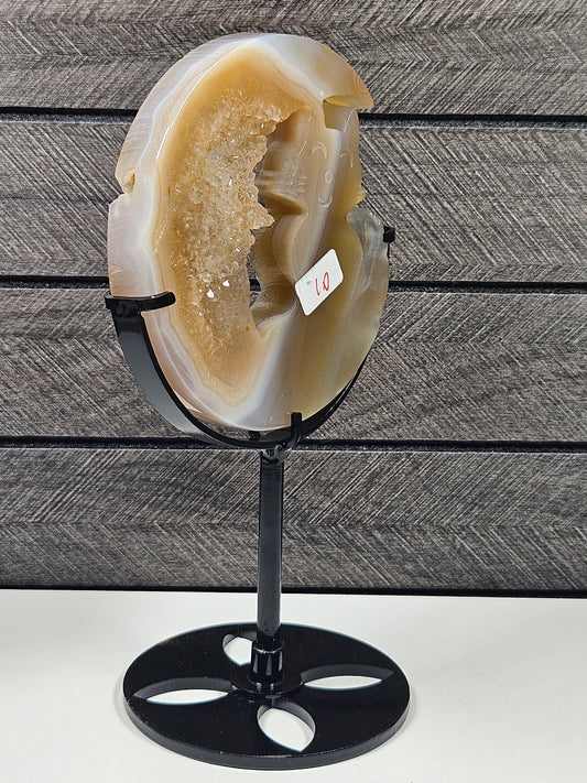 Agaat Kat in de maan op standaard nr10