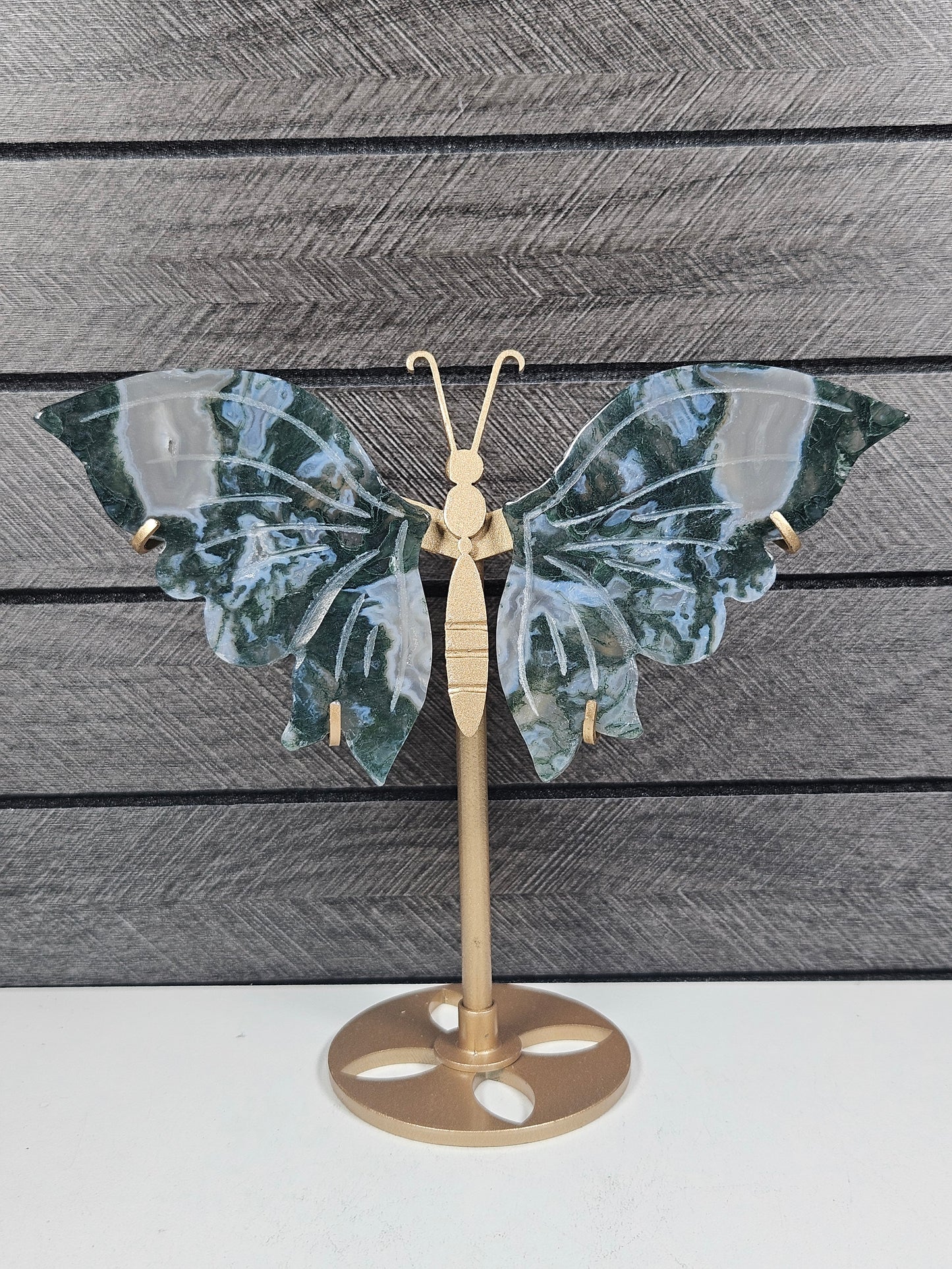 Mosagaat vlinder W60