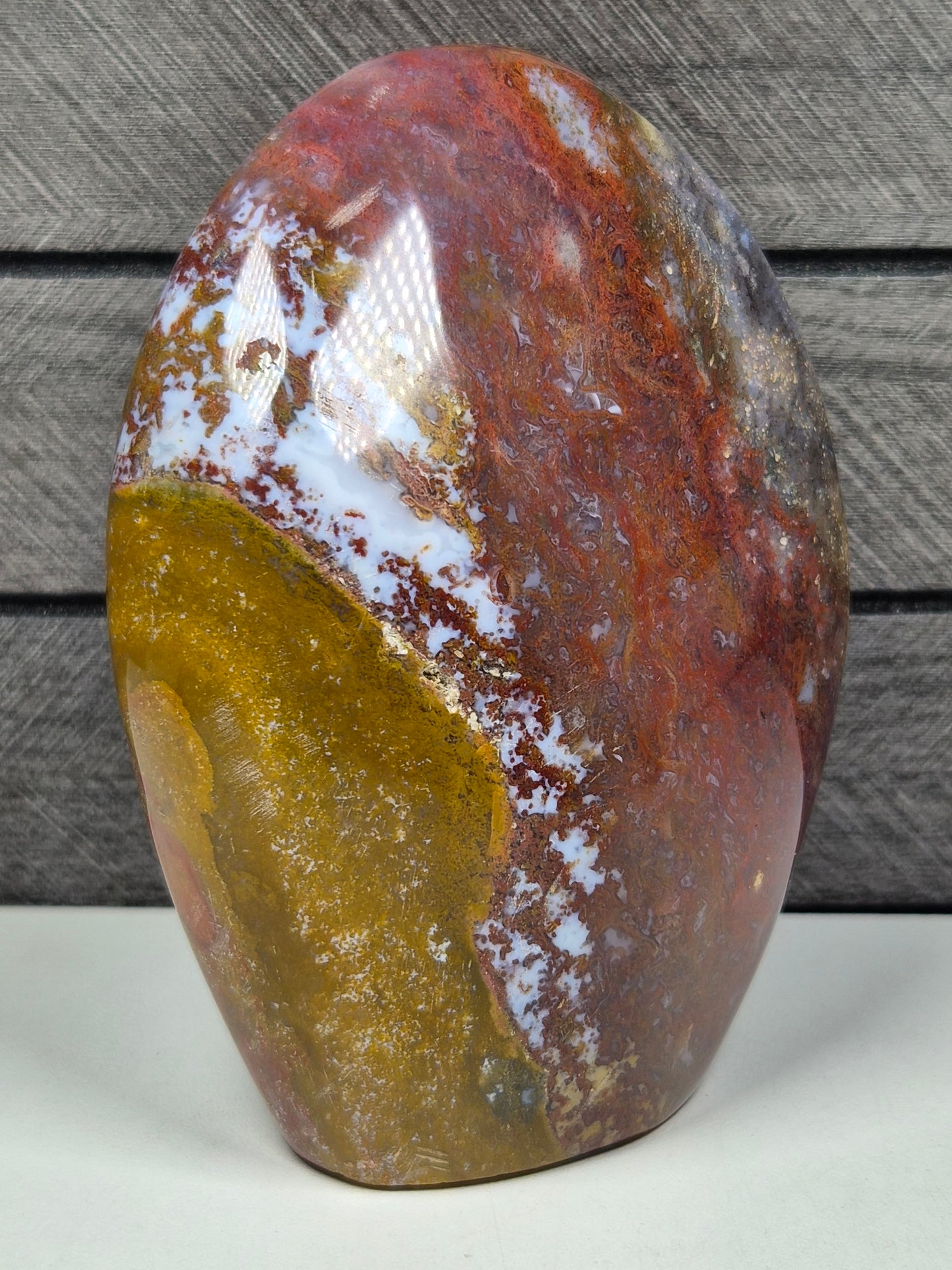 Oceaan Jaspis Sculptuur 702 gram