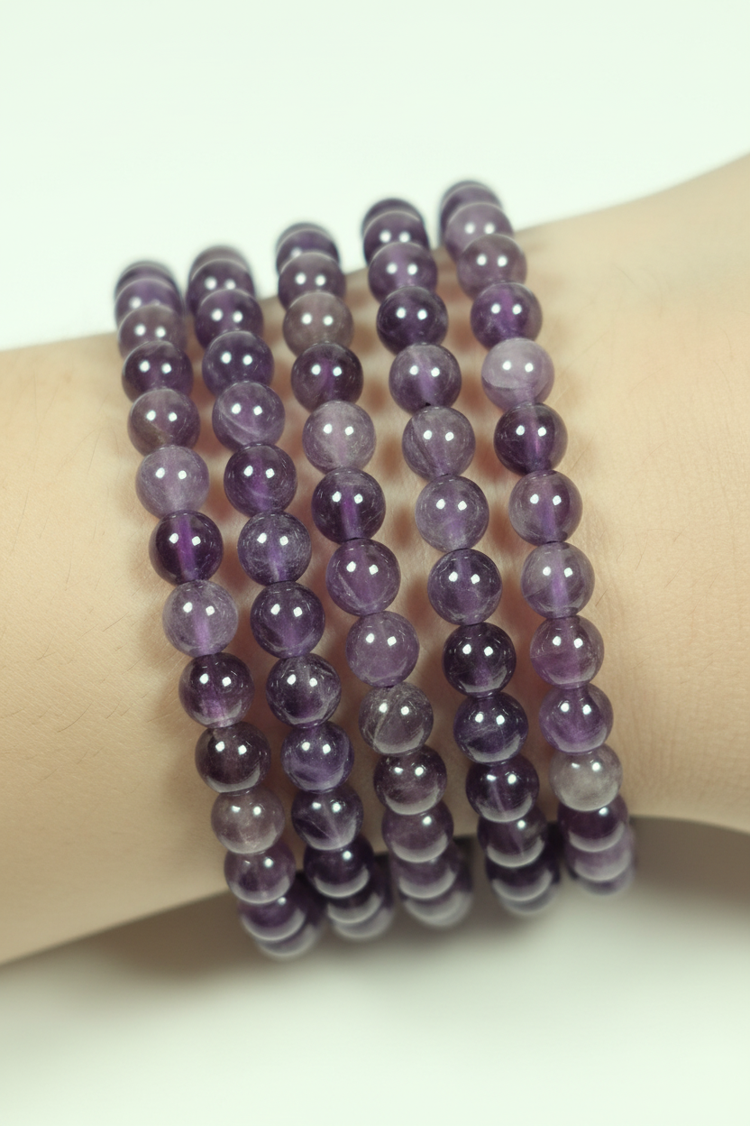 Dream Amethist armband 6mm