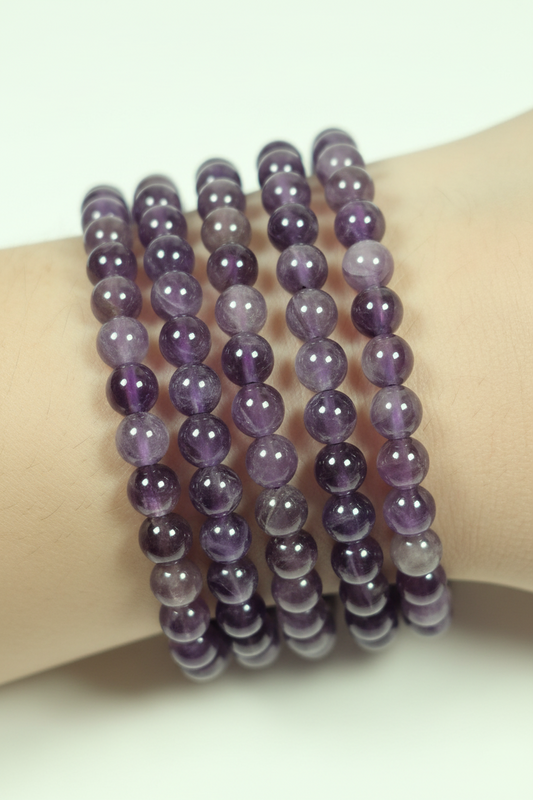 Dream Amethist armband 6mm