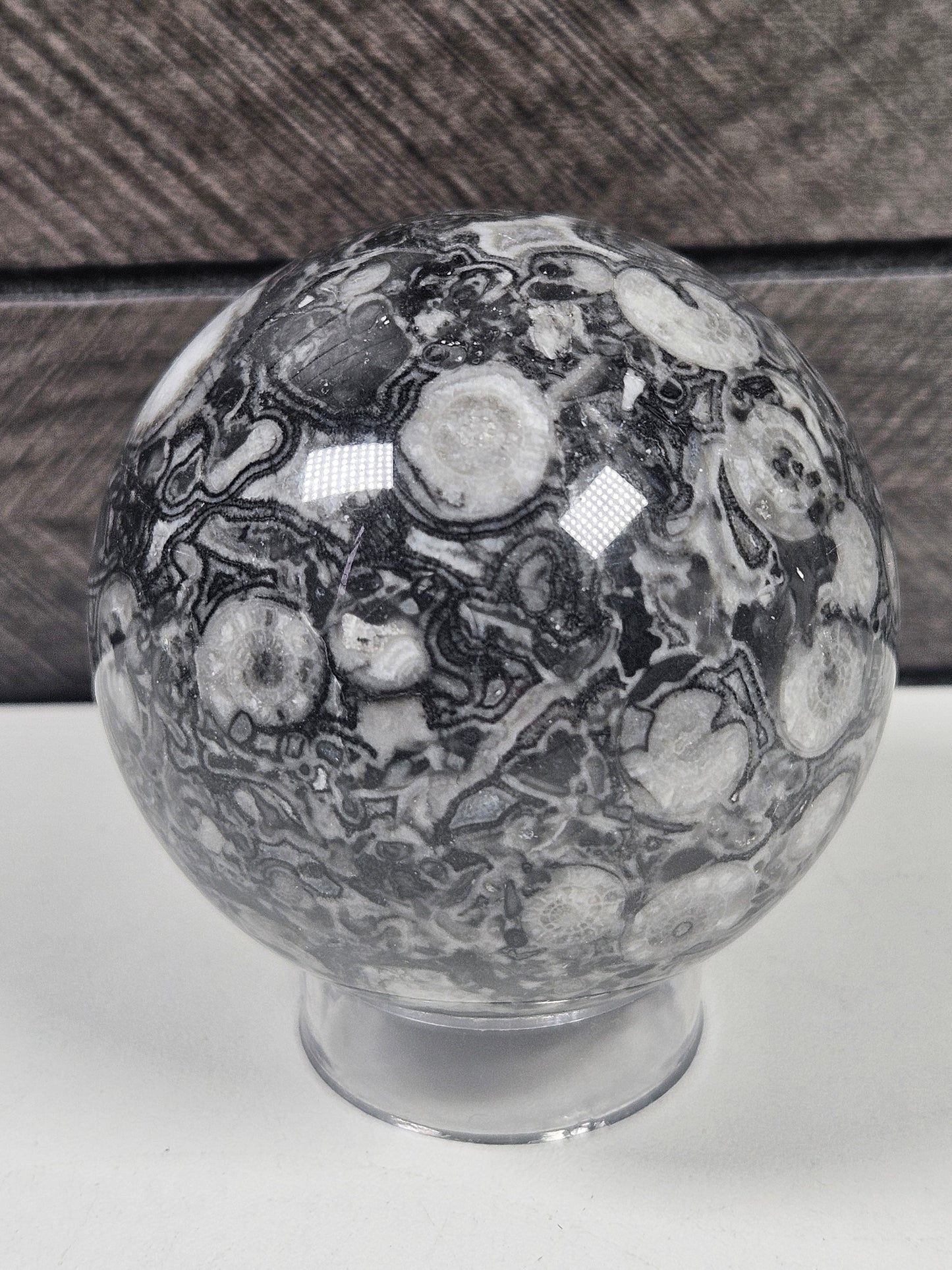 Fossiel Jaspis bol 284 gram