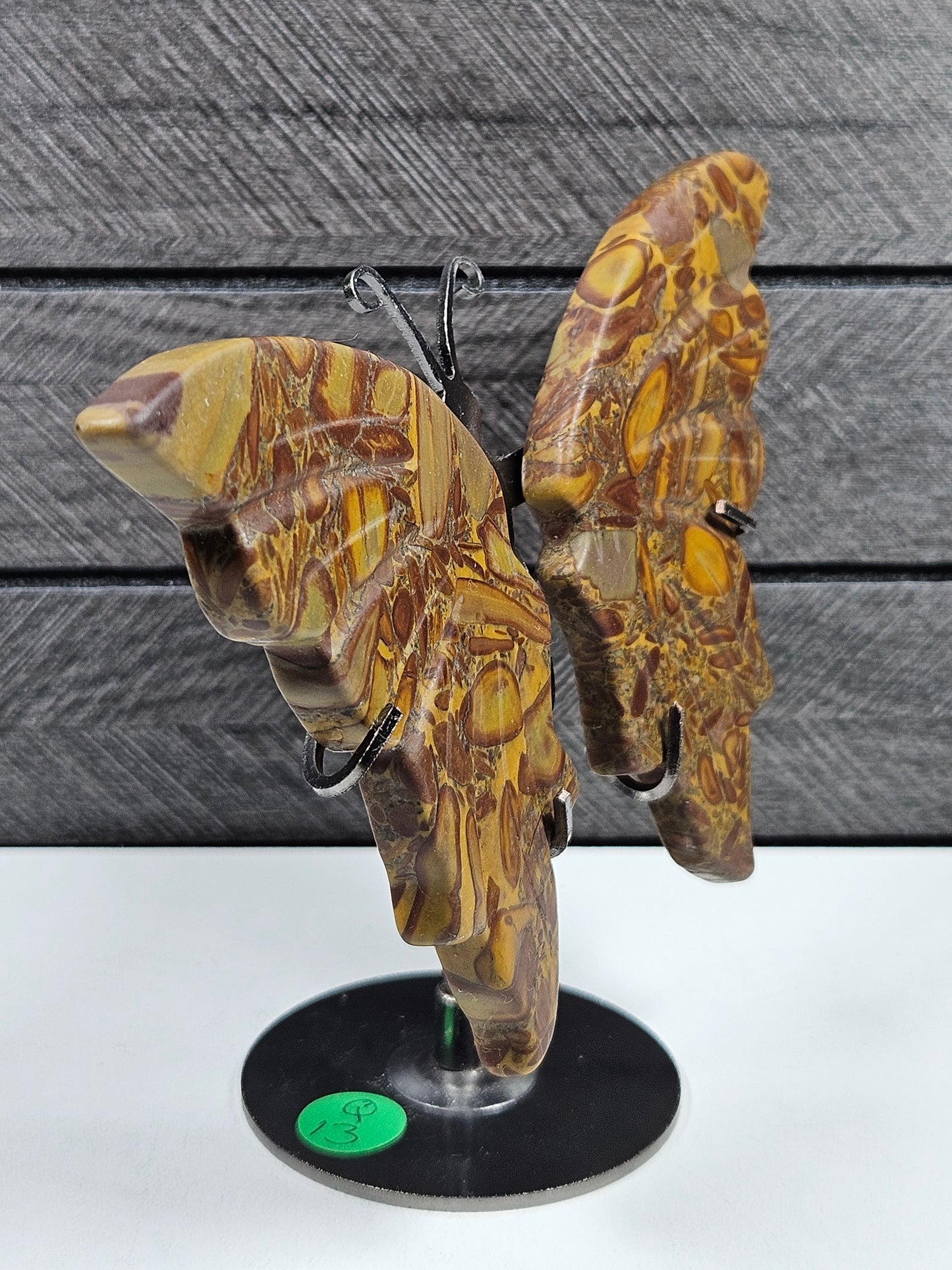 Bamboo Jaspis vlinder Q13