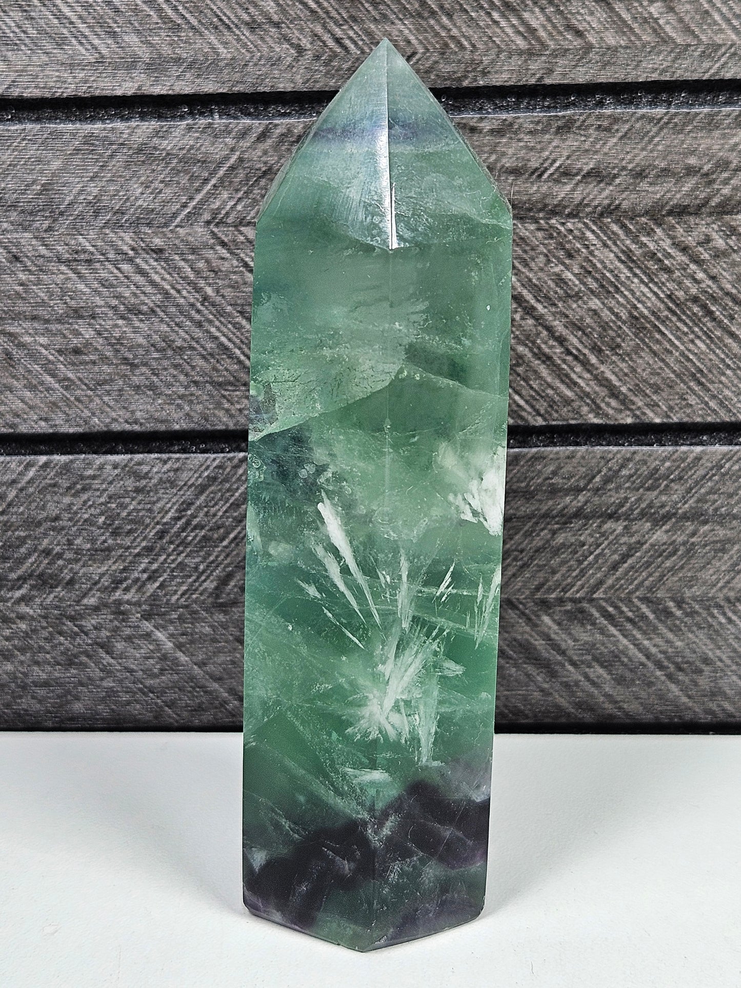 Vederfluoriet toren 184 gram