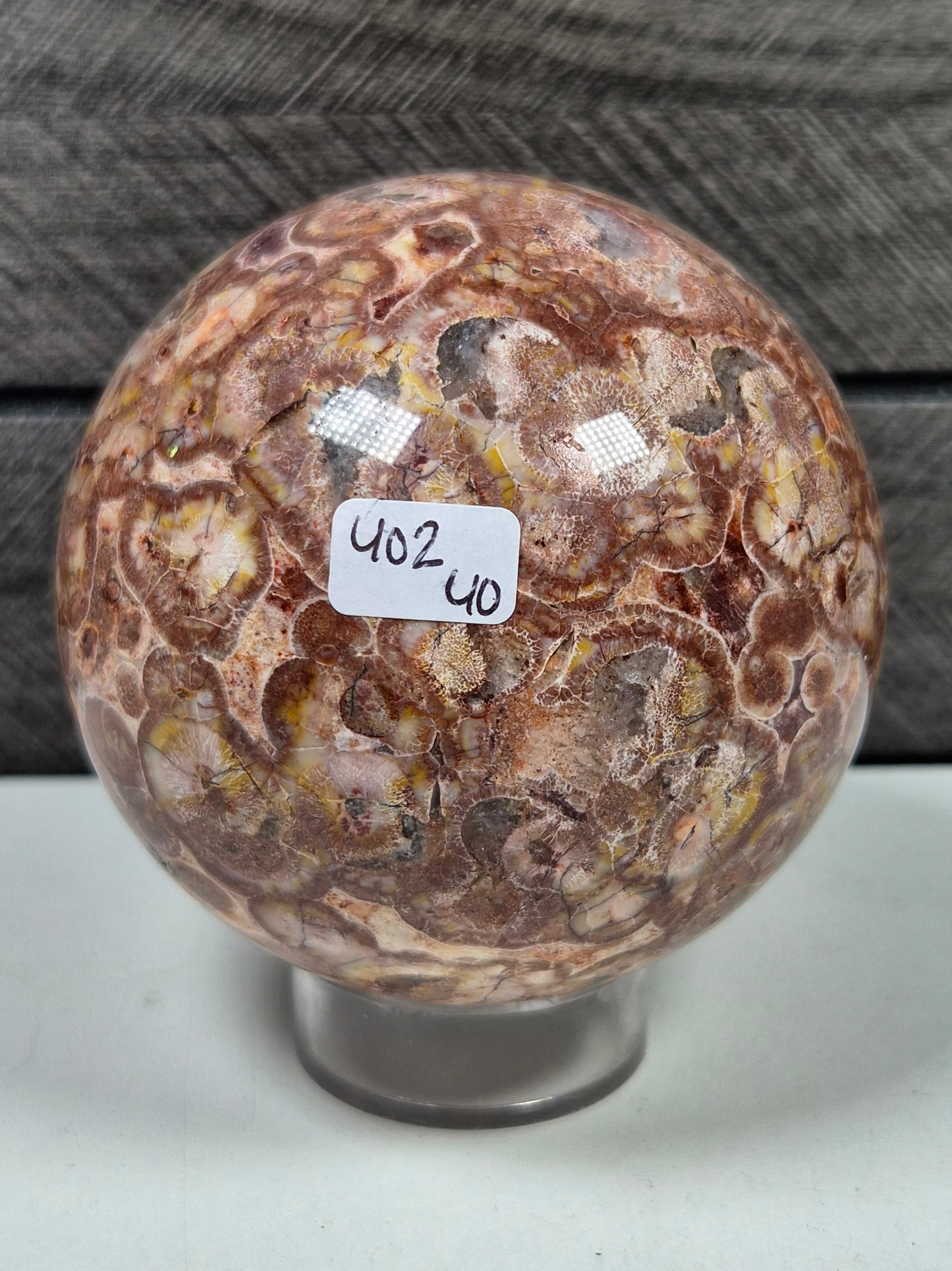 Orbiculair Indiaans Ryoliet bol 402 gram
