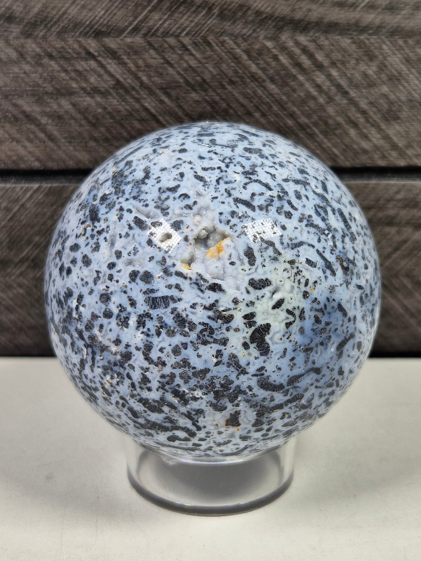 Blauwe Agaat bol 262 gram