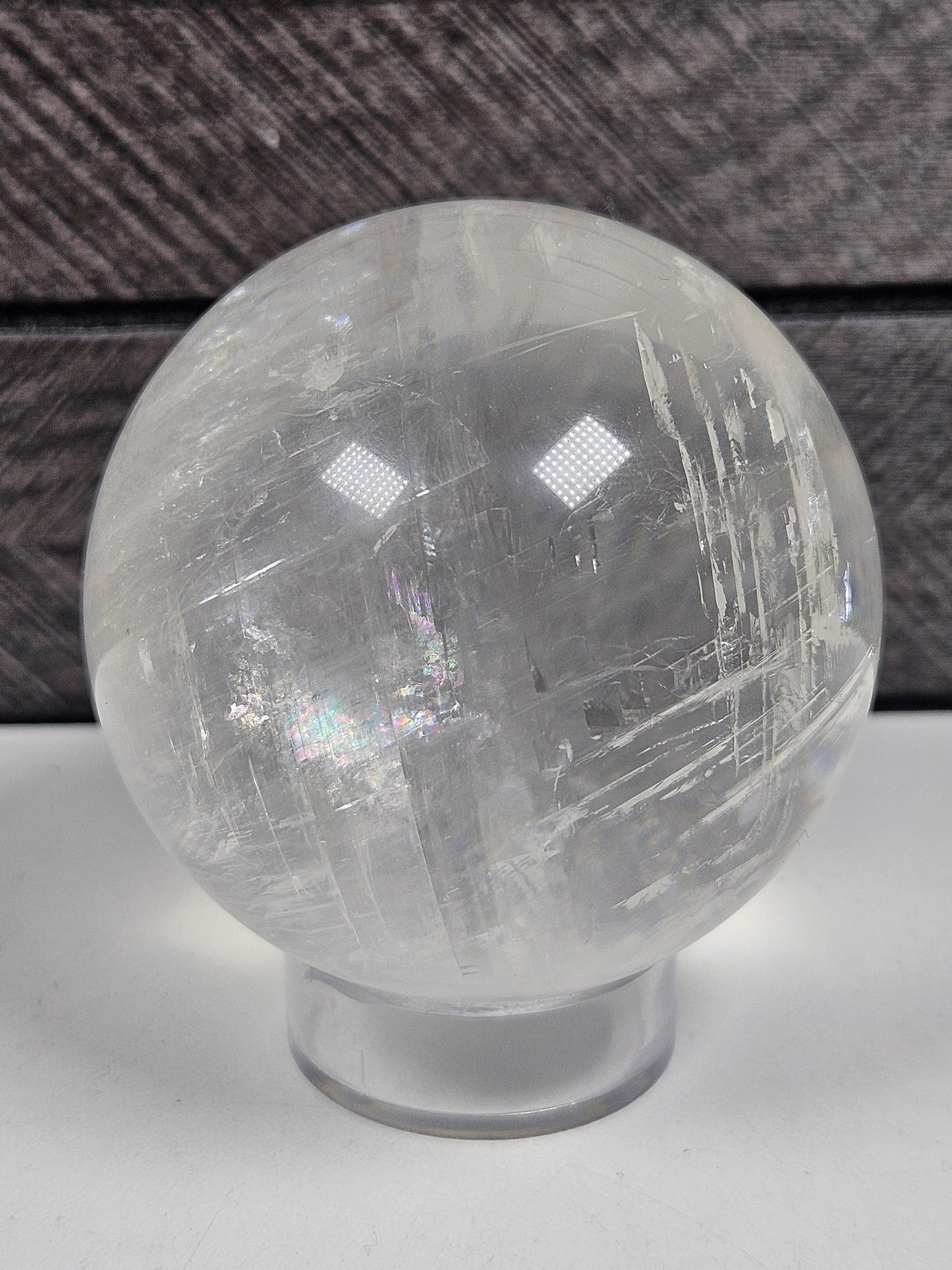 Optisch calciet bol 310 gram