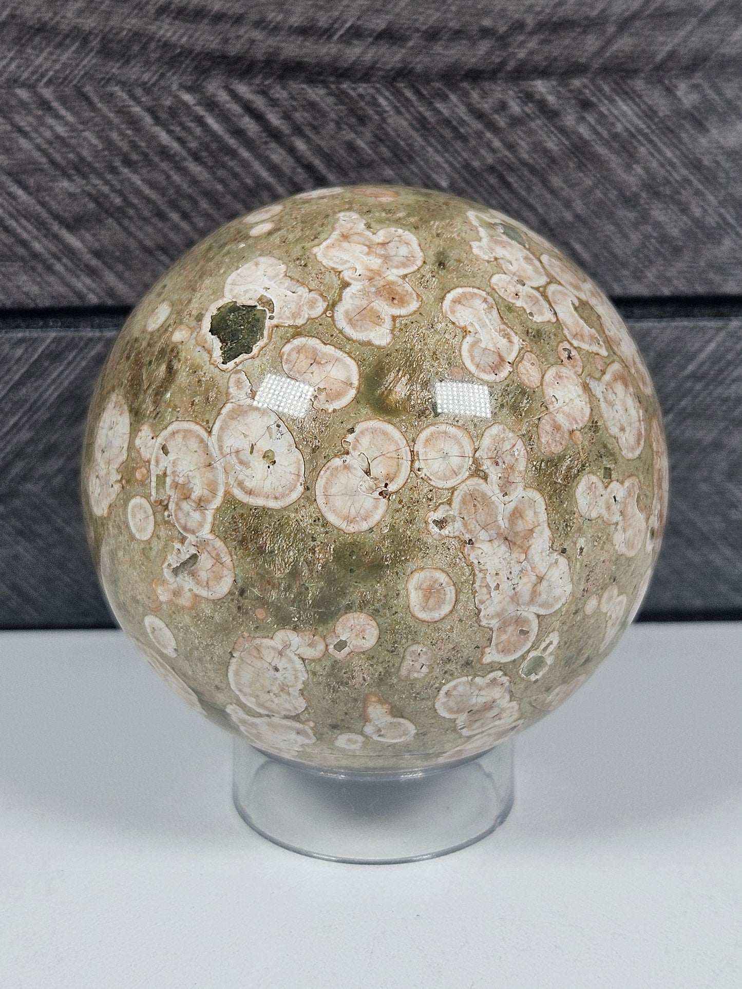 Regenwoud Jaspis bol 290 gram