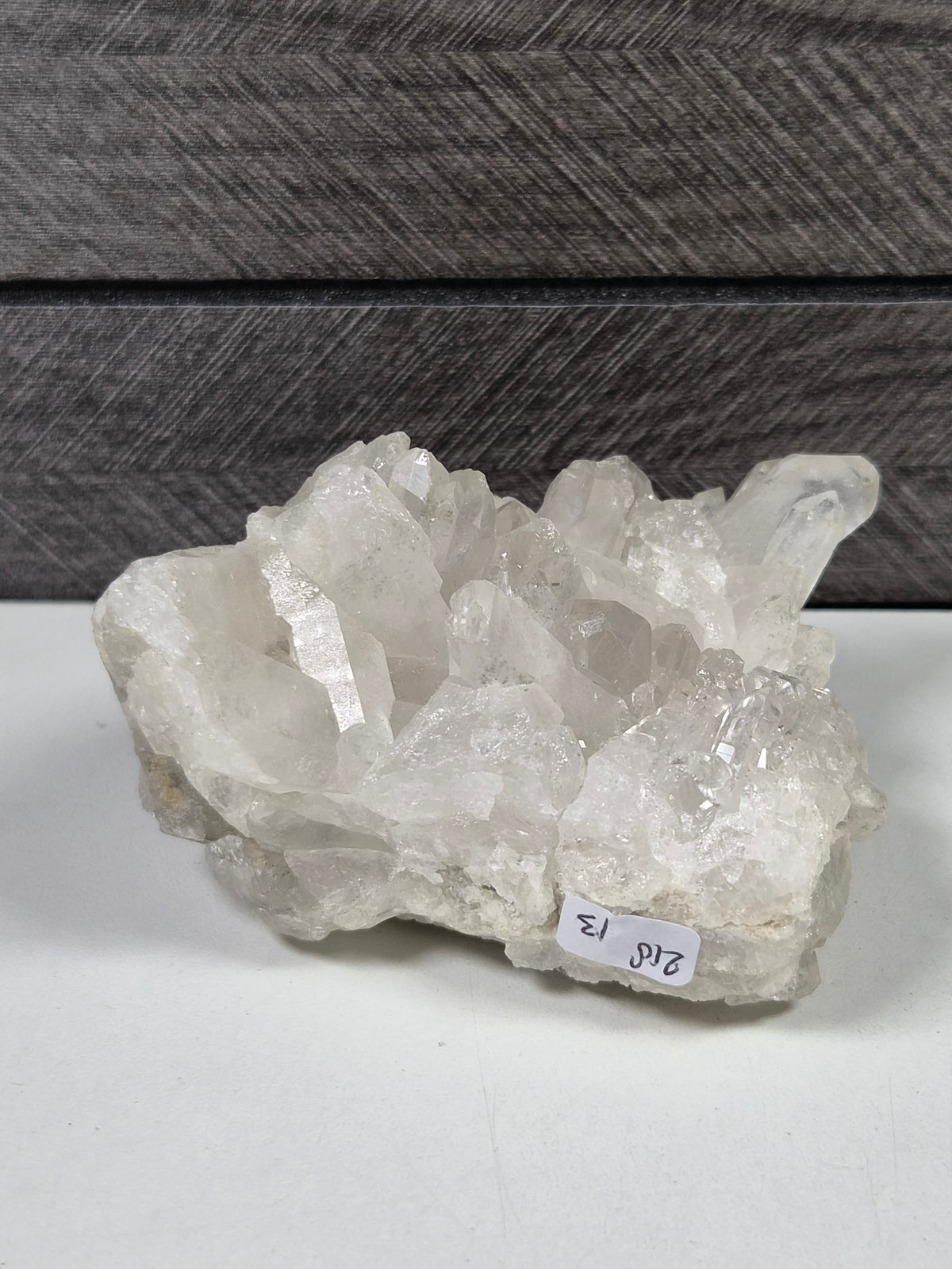 Bergkristal ruw cluster 218 gram