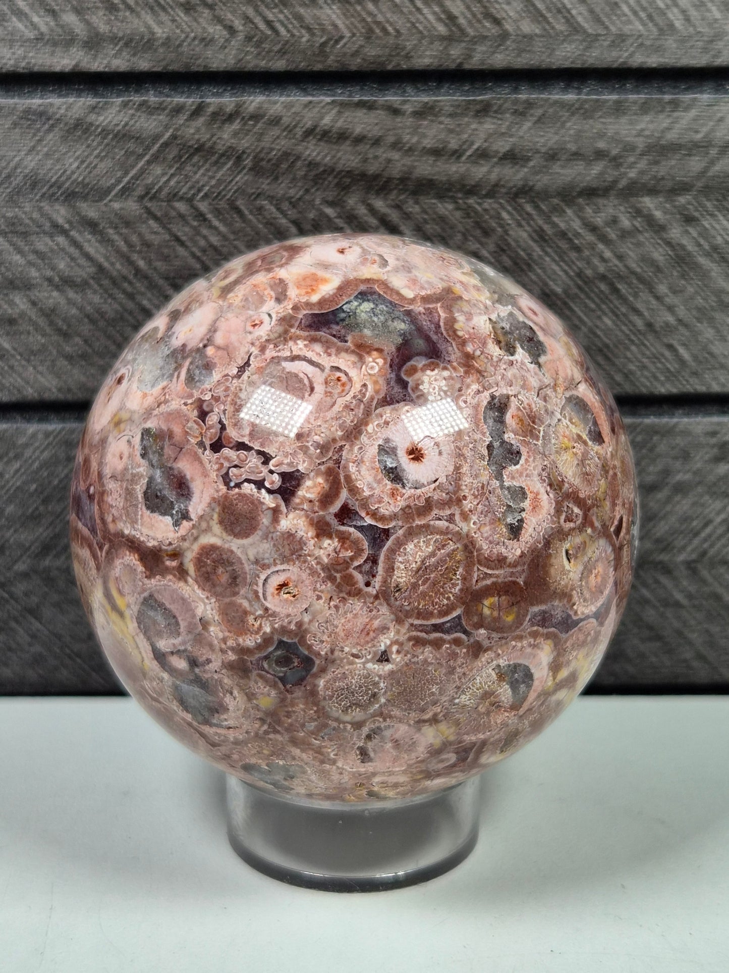 Orbiculair Indiaans Ryoliet bol 386 gram