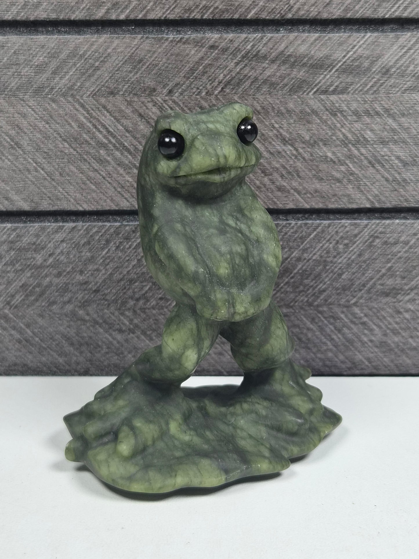 Groene Jade Kikkertje Pis