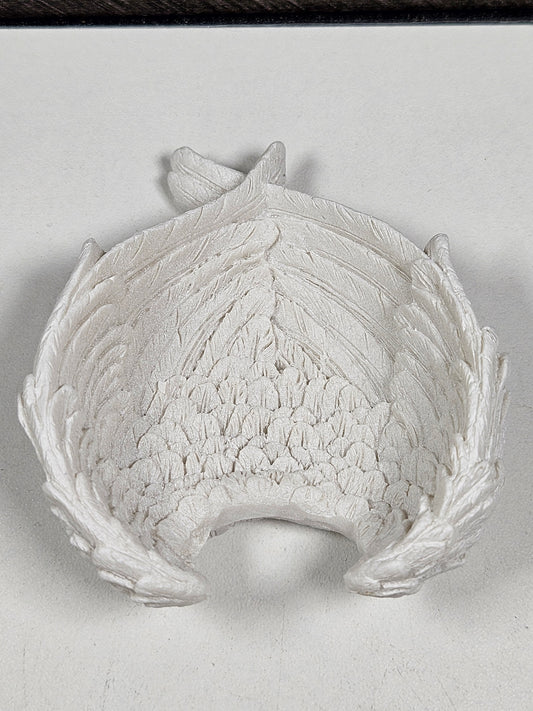 Bolhouder Engelenvleugels Wit