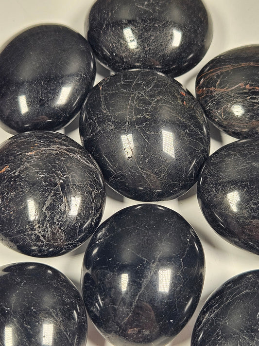 Zwarte toermalijn zaksteen