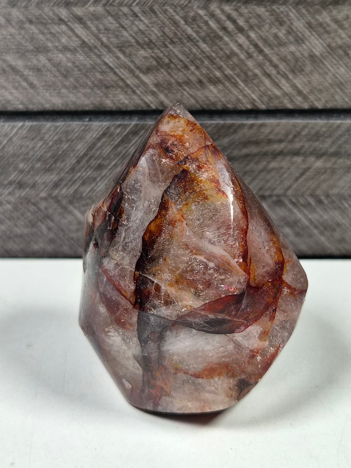 Vuurkwarts sculptuur 176 gram