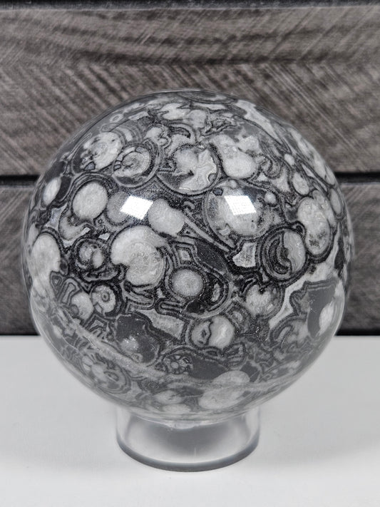 Fossiel Jaspis bol 442 gram
