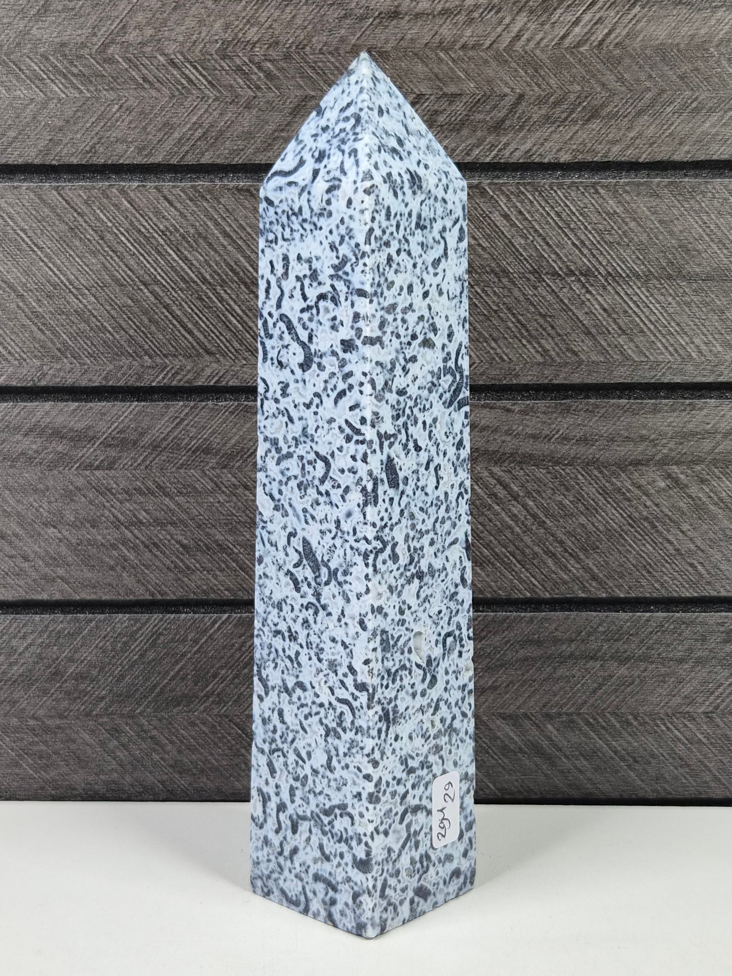 Blauwe Agaat toren 294 gram
