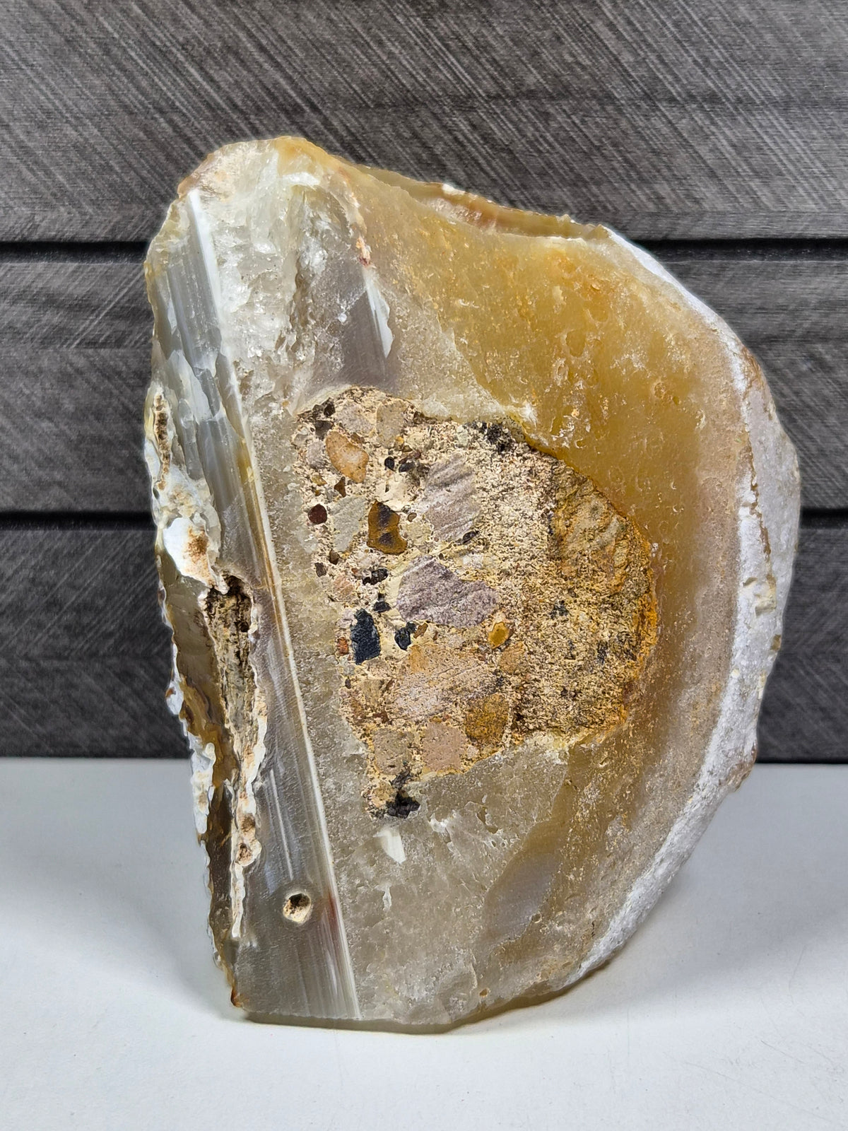 Agaat Waxinelichthouder 986 gram