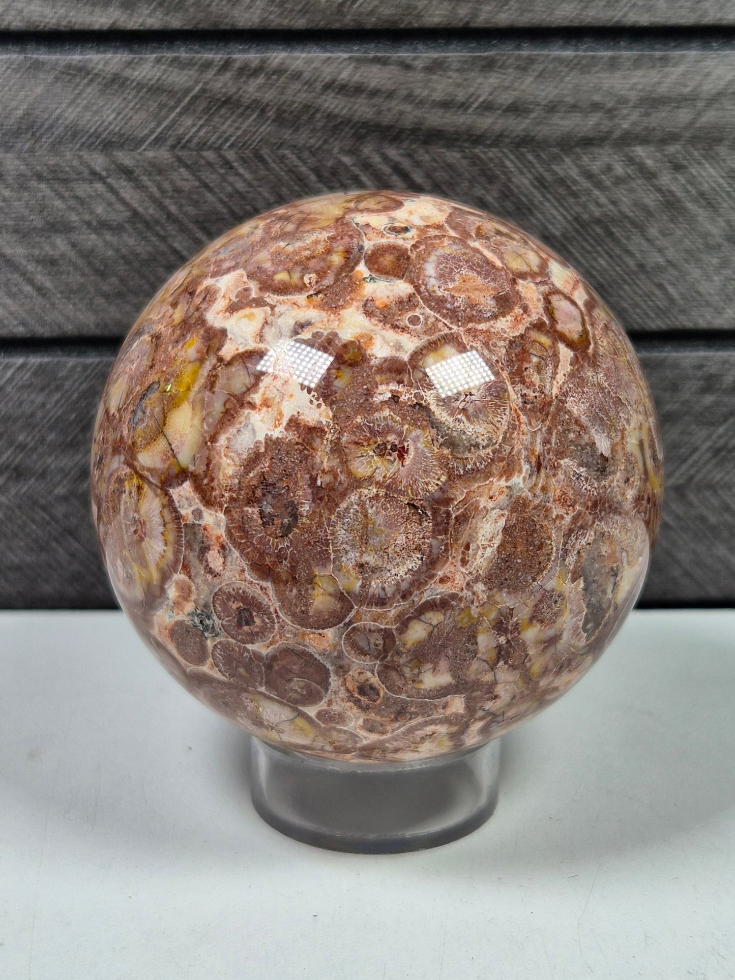 Orbiculair Indiaans Ryoliet bol 402 gram