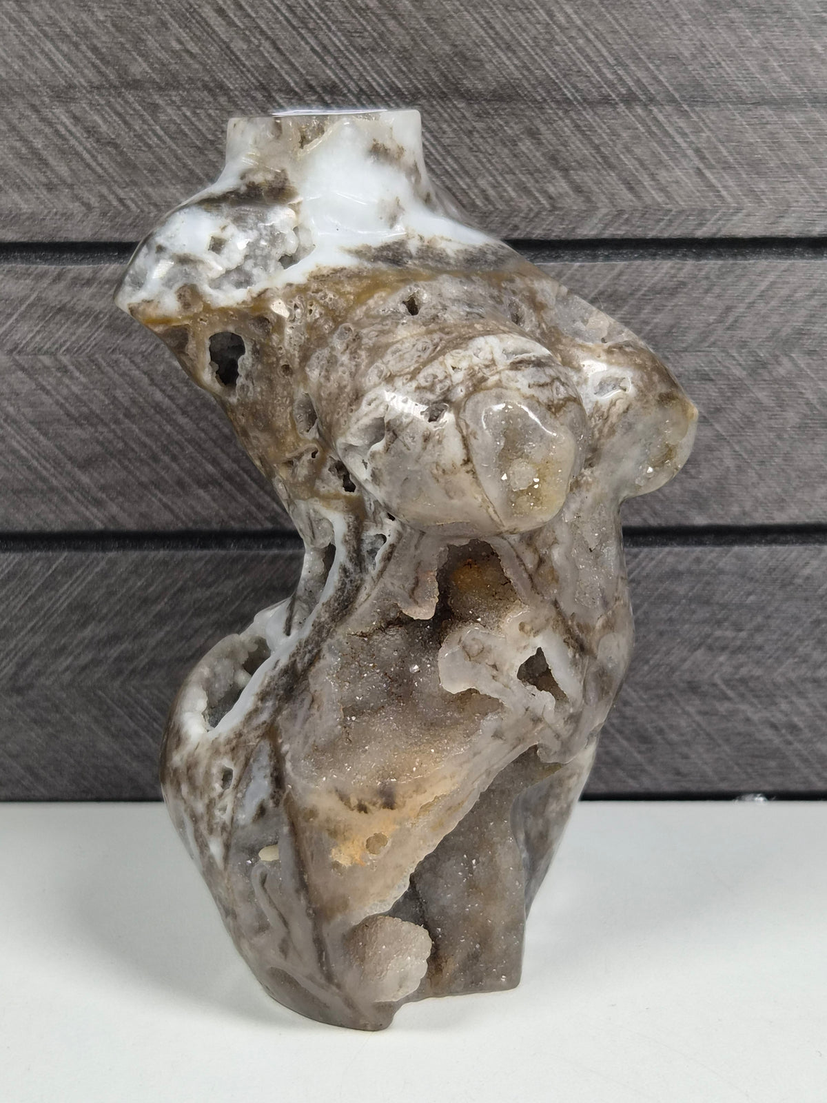 Chalcedoon Mix Curvy Lady 484 gram