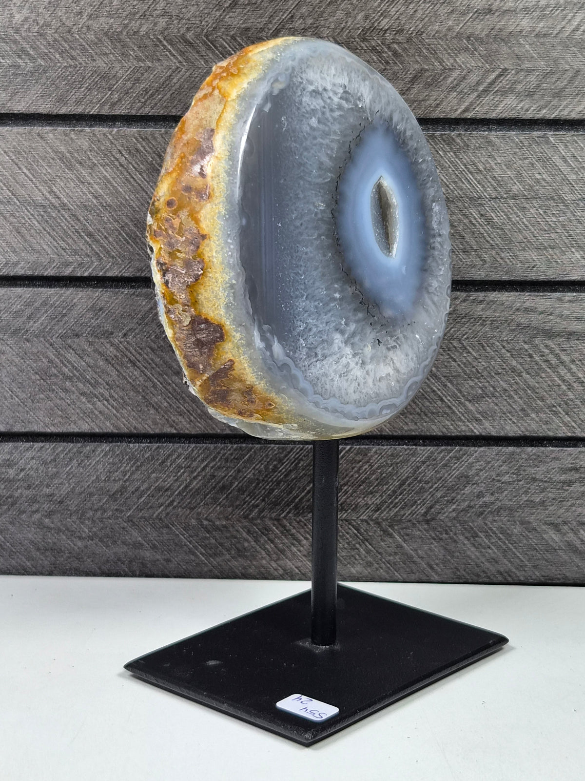 Agaat Geode op standaard 554 gram