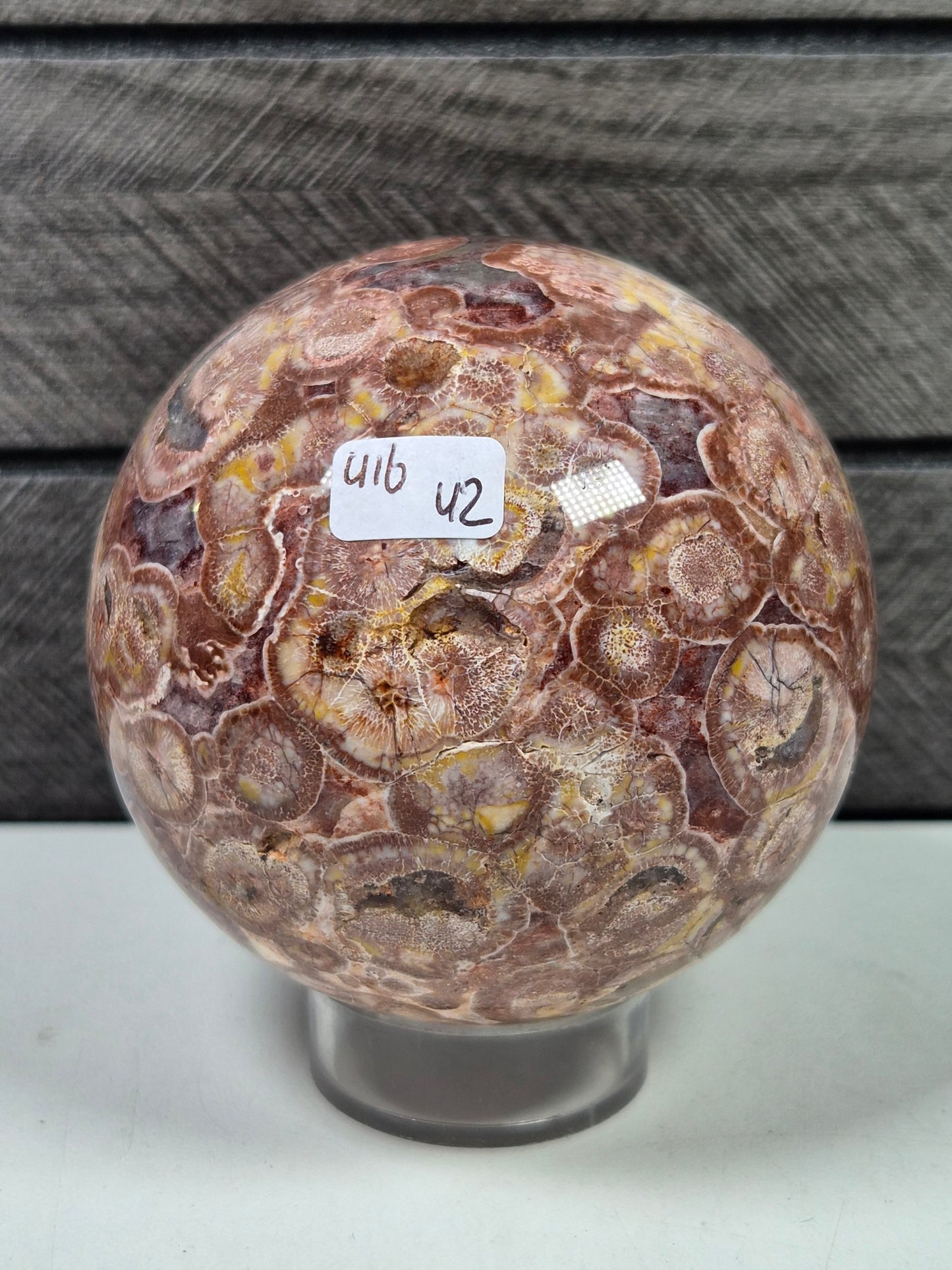 Orbiculair Indiaans Ryoliet bol 416 gram