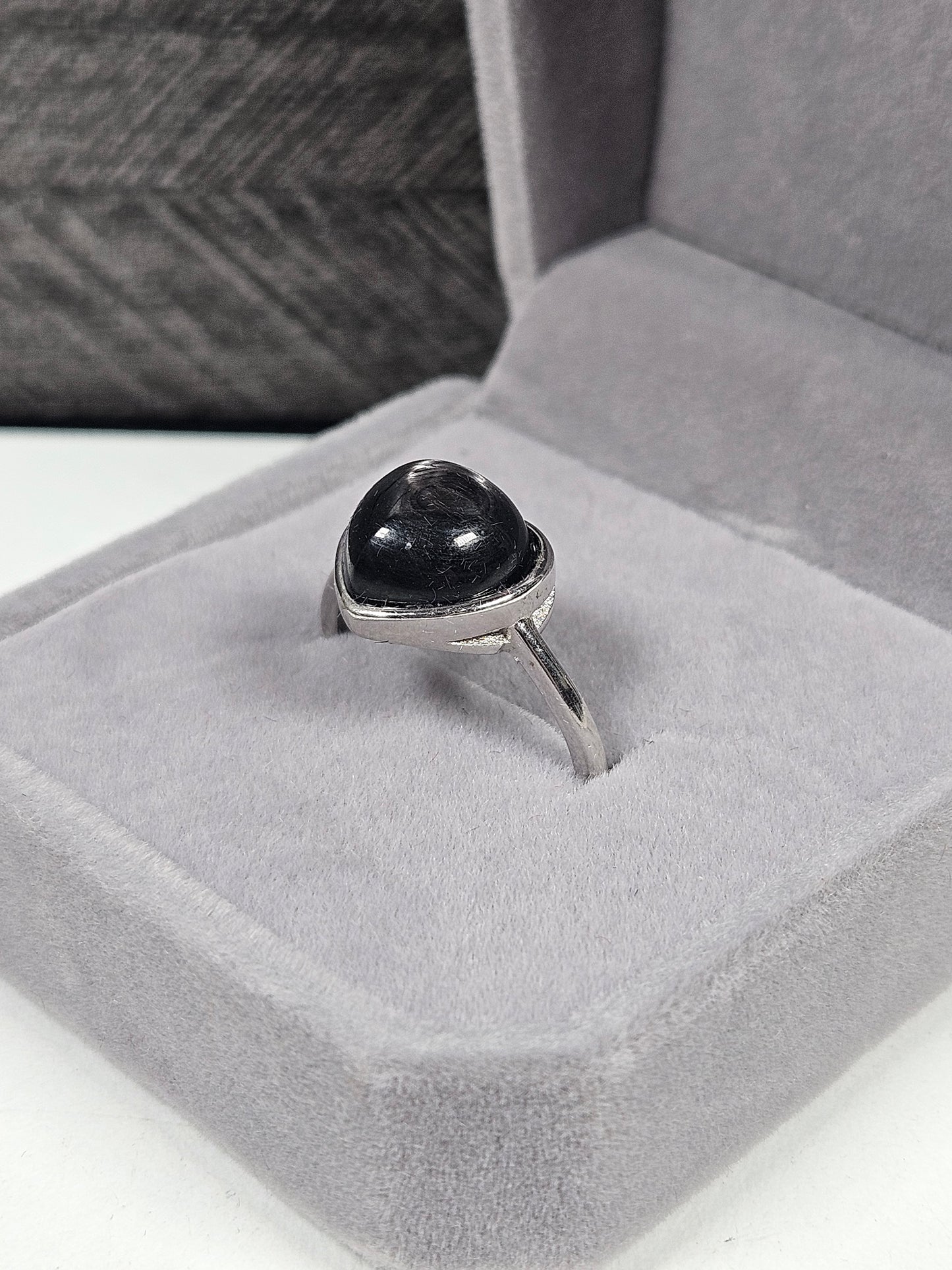 Hypersteen s925 (zilver) verstelbare ring nr32