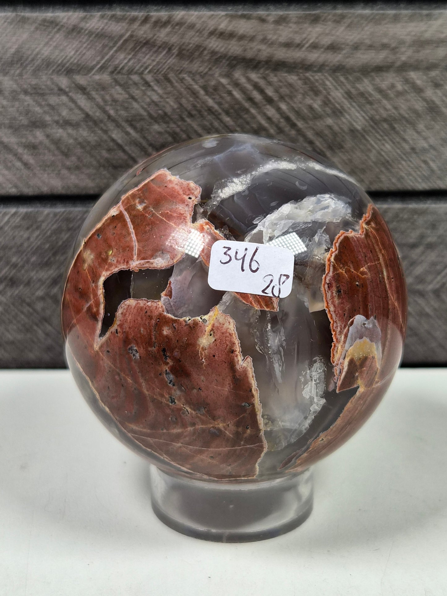 Vulkaan Agaat bol 346 gram