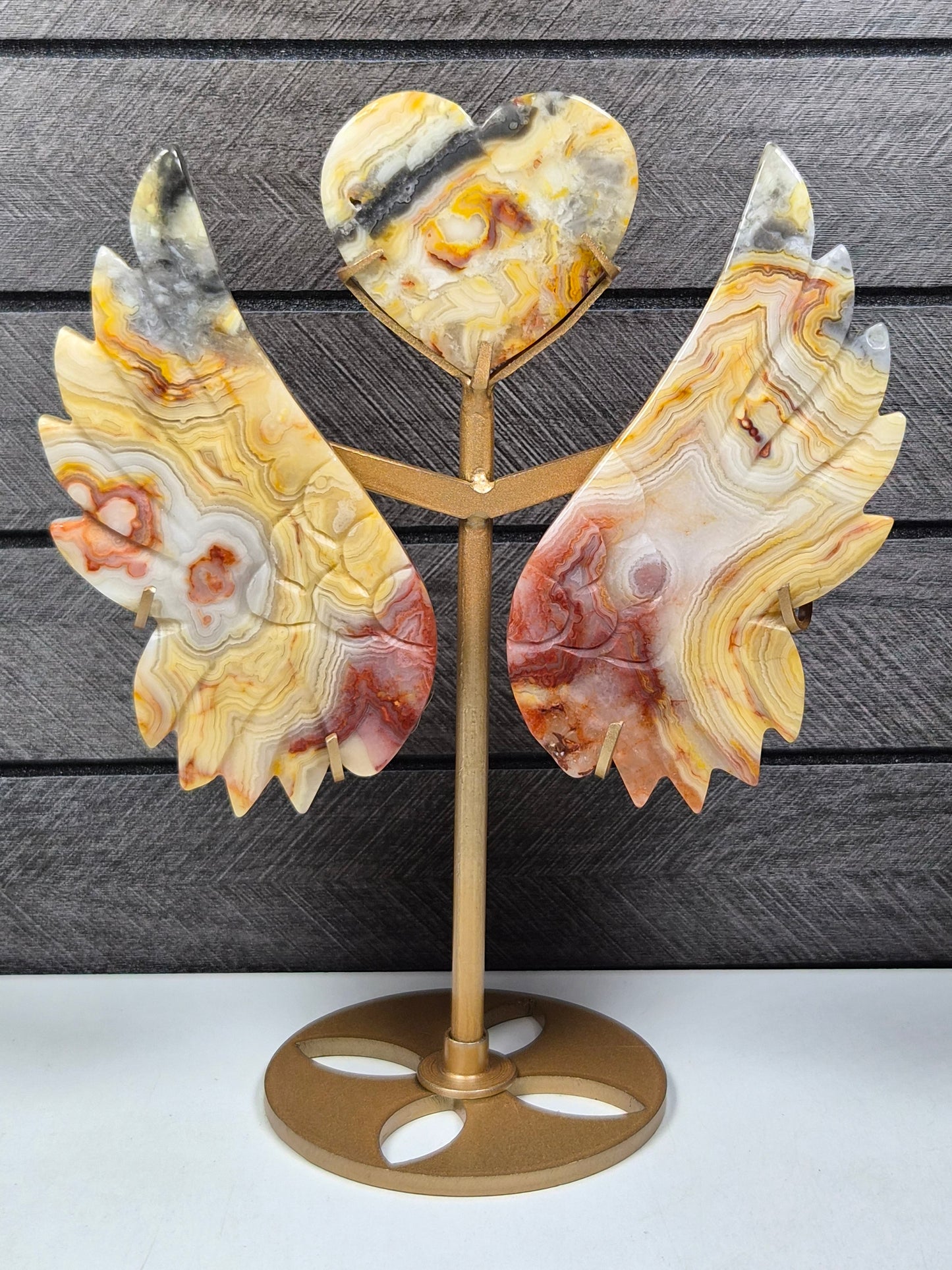 Crazy Lace Hart met Vleugels nr16