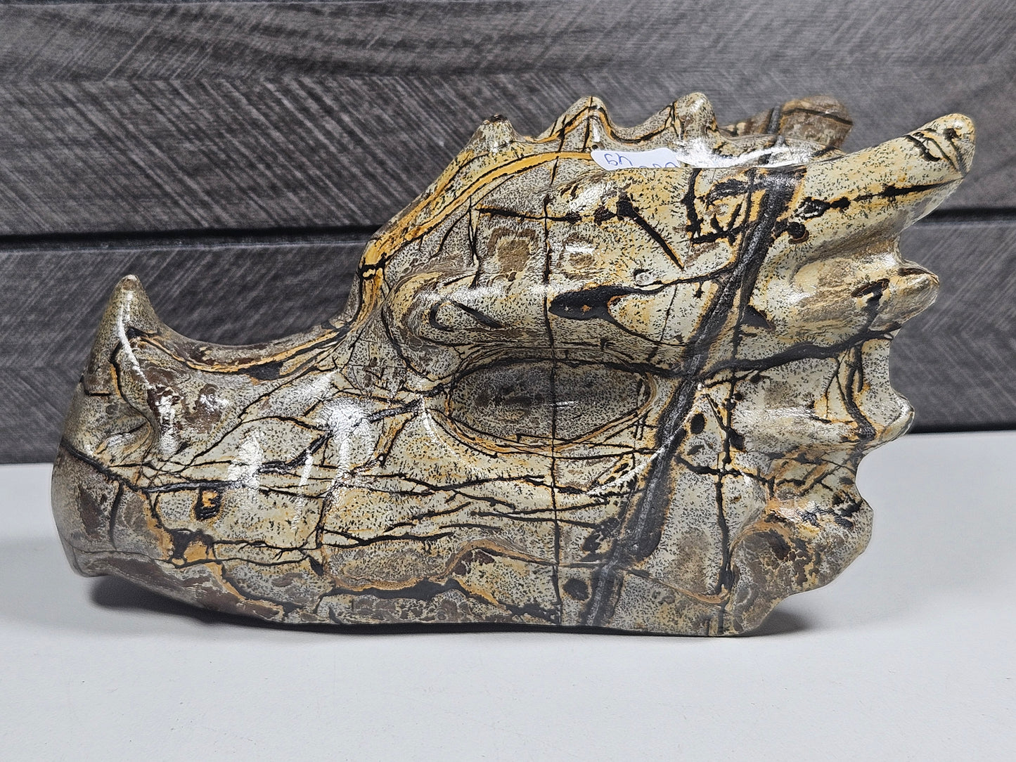 Landschap Jaspis Drakenkop 680 gram