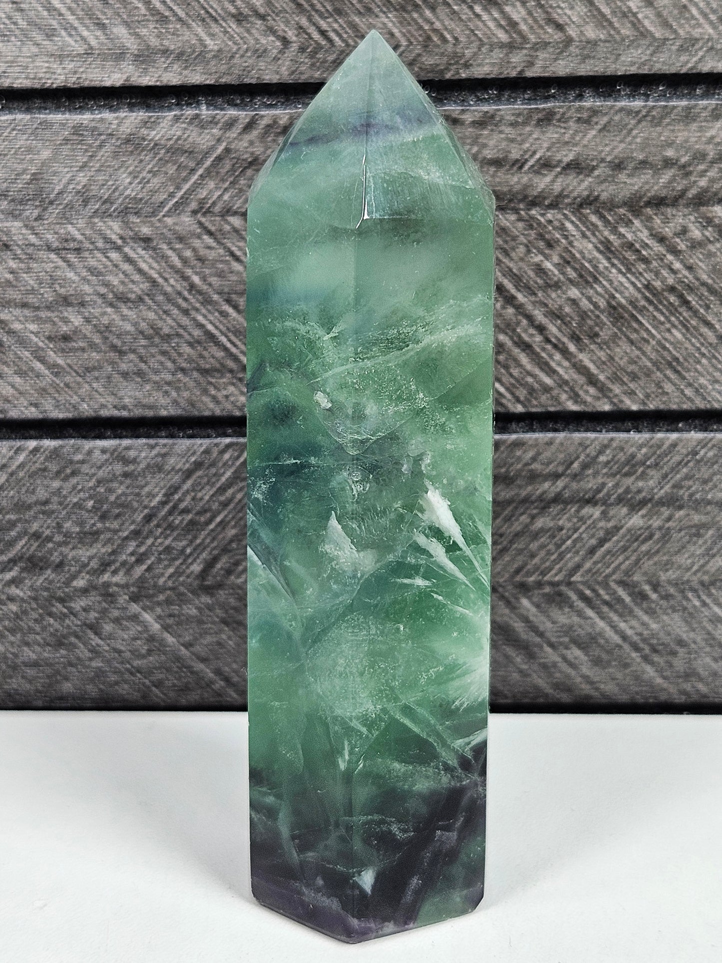 Vederfluoriet toren 184 gram