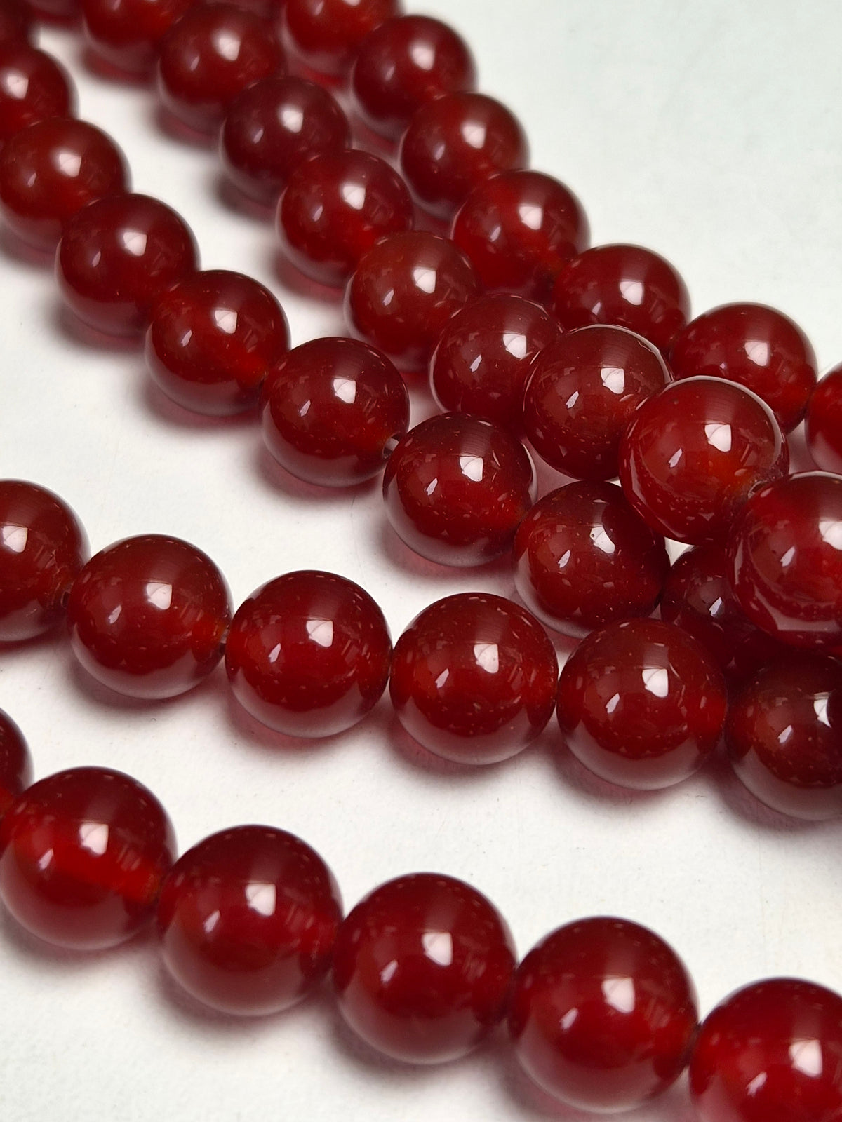 Carneool Rood Kralenstreng 10mm