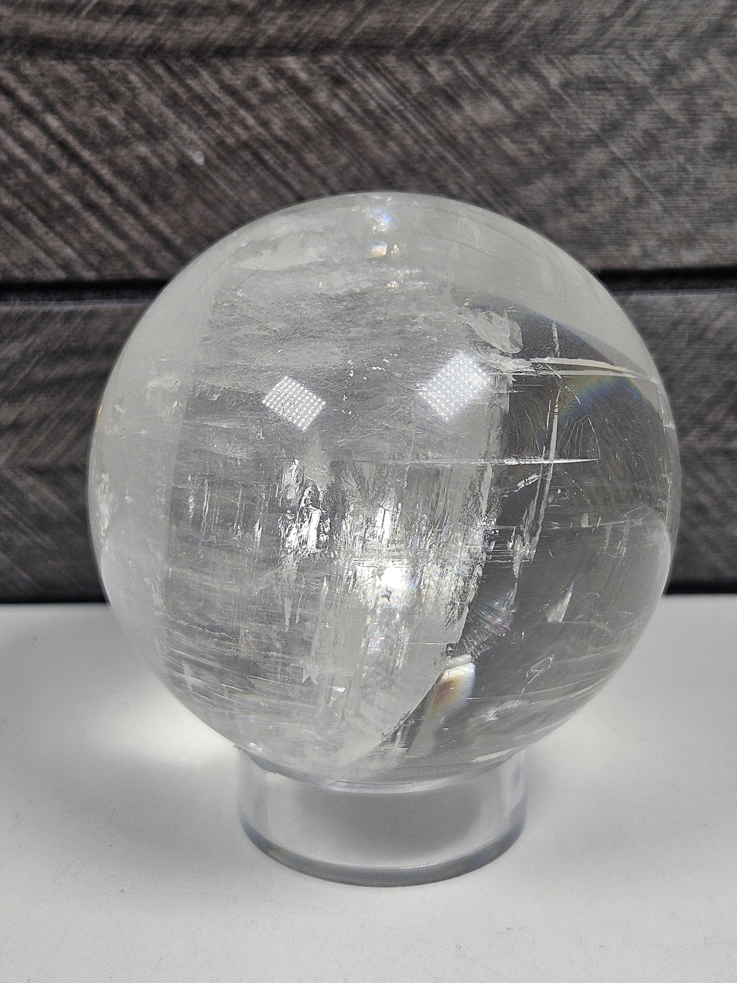 Optisch calciet bol 310 gram