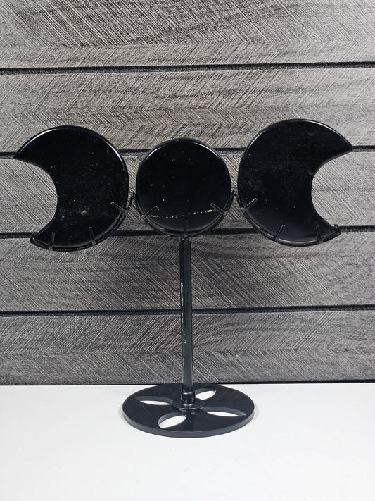 Obsidiaan Triple Moon op standaard nr17
