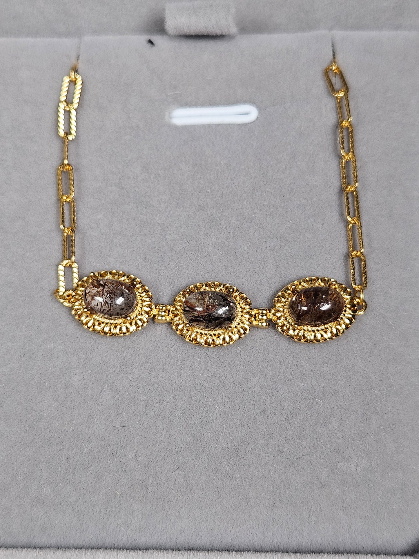 Rutiel armband s925(verguld) nr40