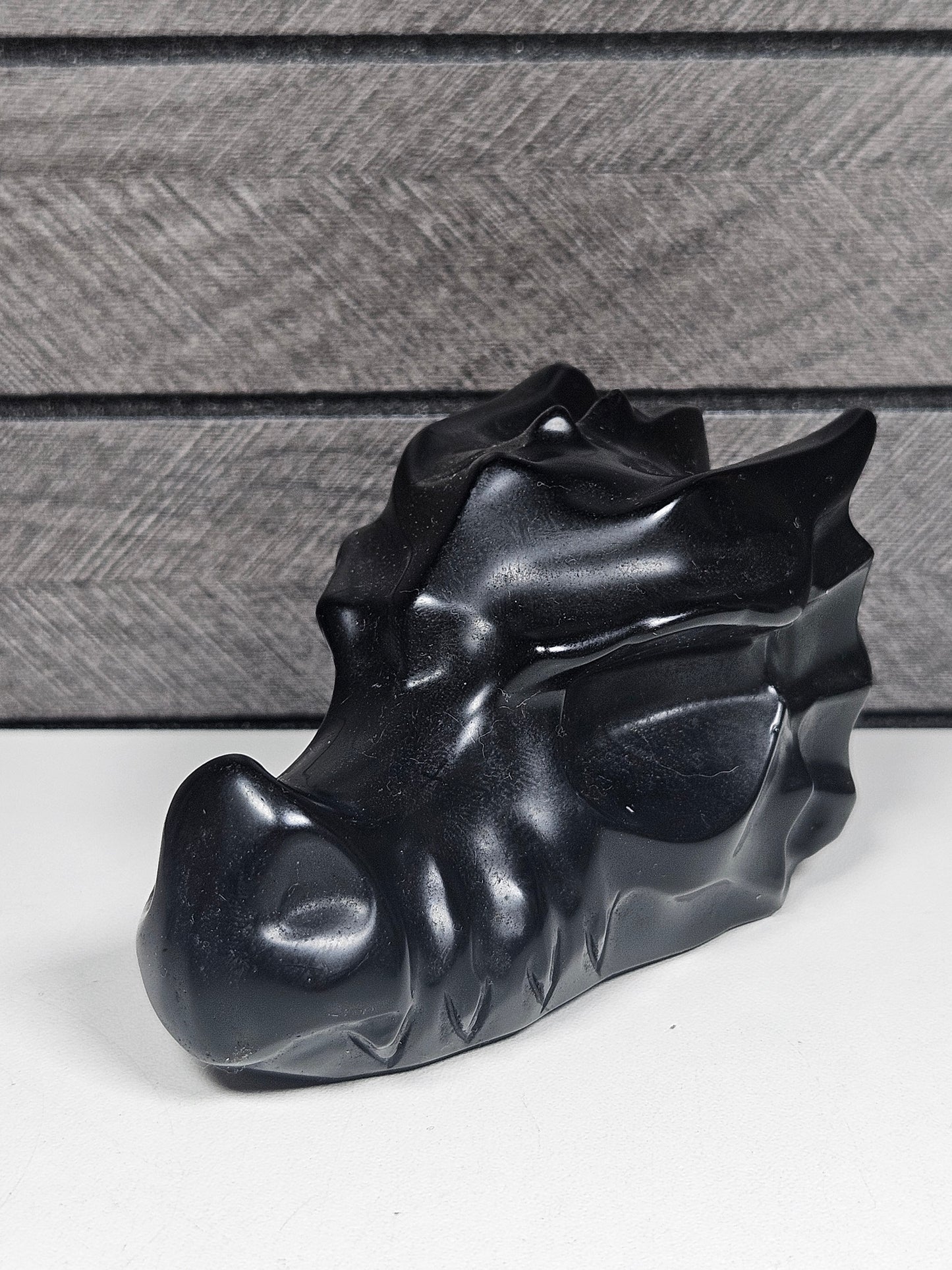 Obsidiaan Drakenkop 255 gram