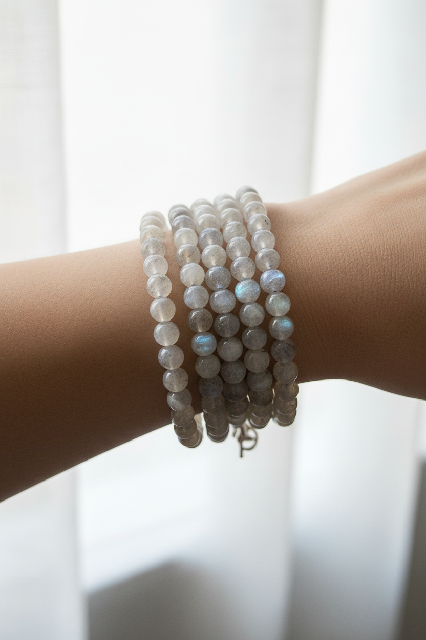 Labradorit Armband 6mm (hell)