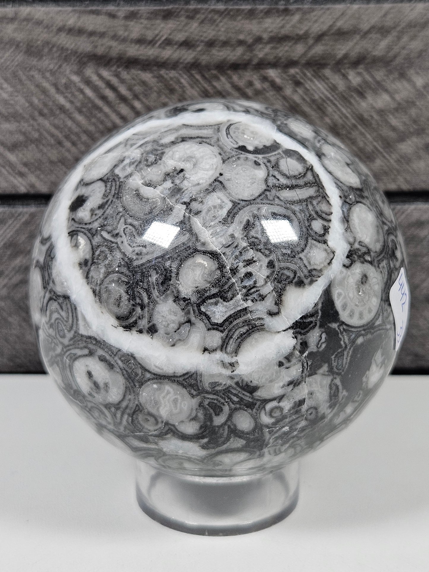 Fossiel Jaspis bol 442 gram