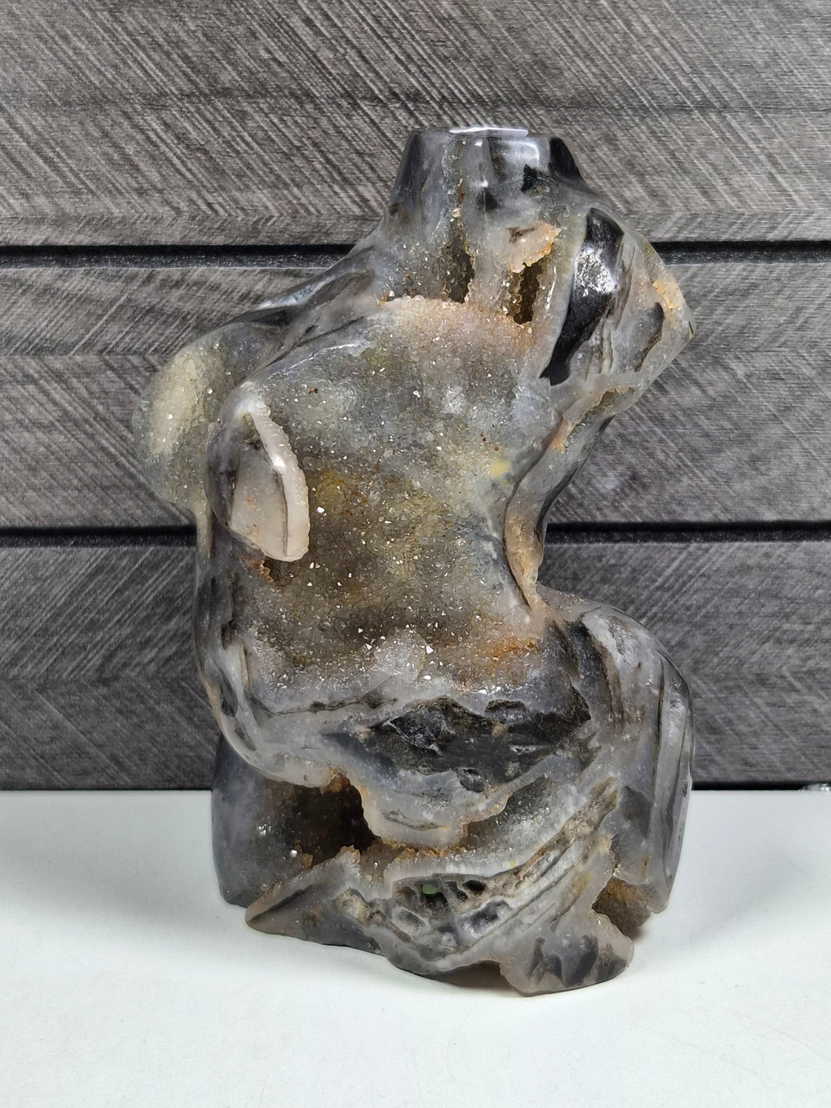 Chalcedoon mix Curvy Lady 520 gram