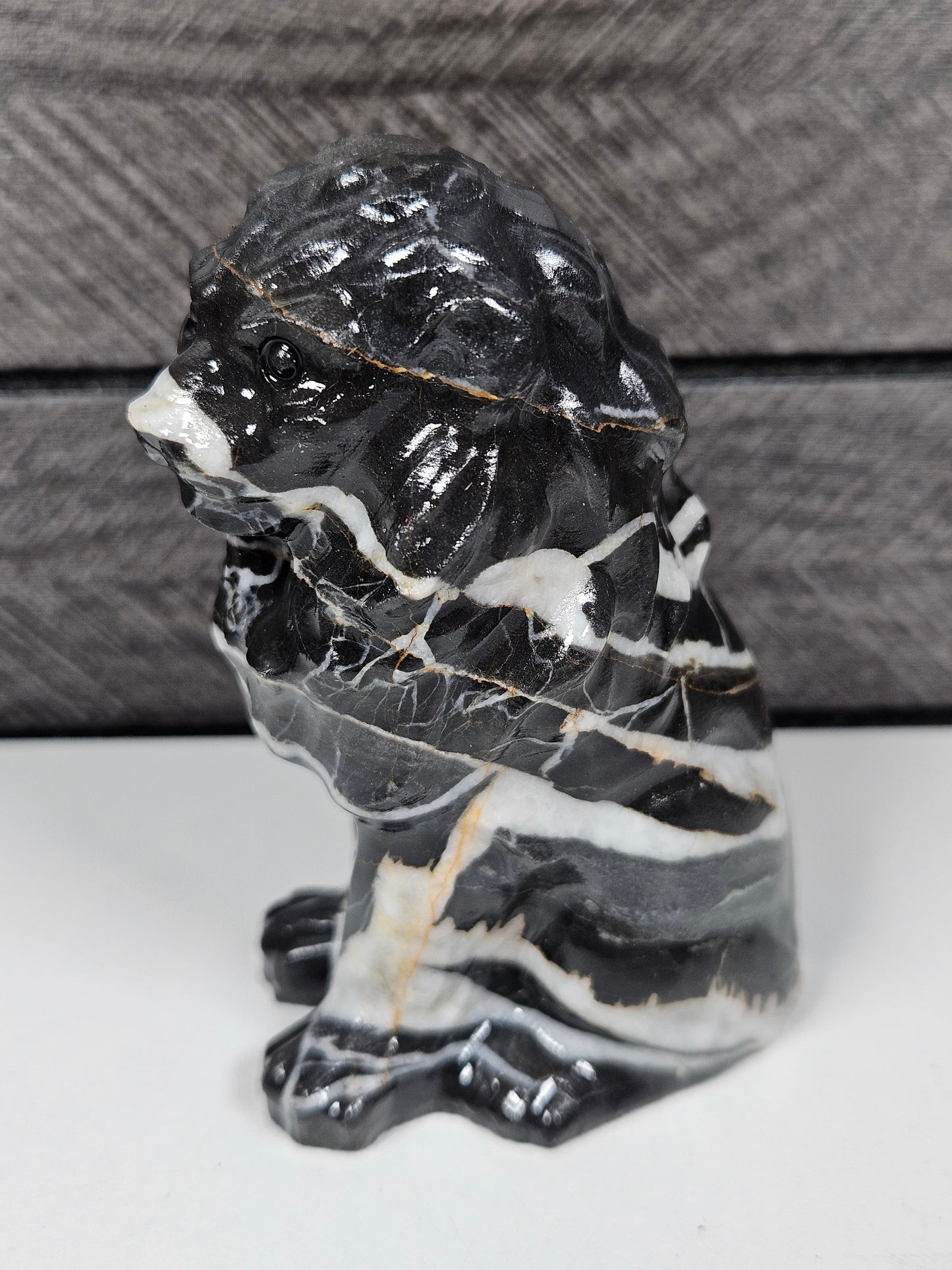 Zebra Jaspis Leeuw 222 gram