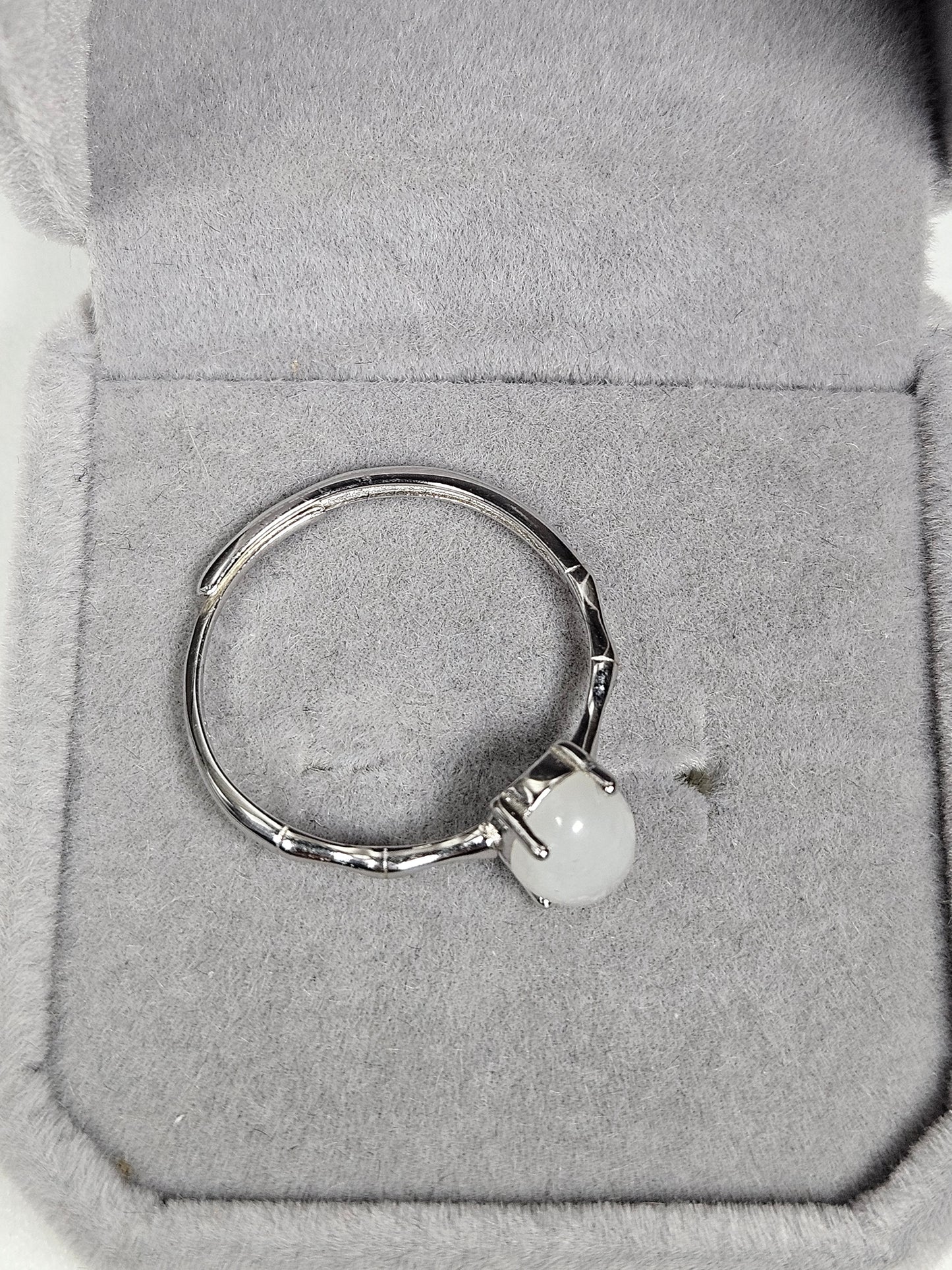 Maansteen s925(zilver) verstelbare ring nr3