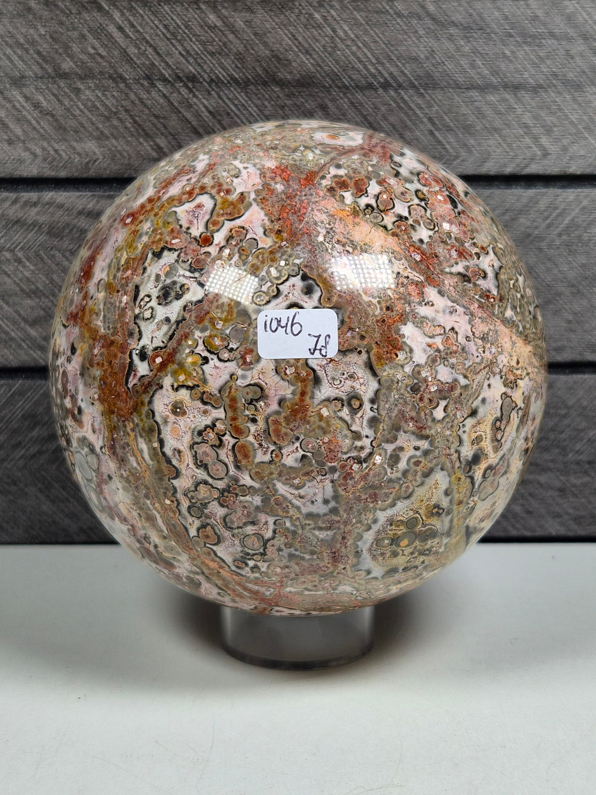 Luipaard Jaspis Bol 1046 gram