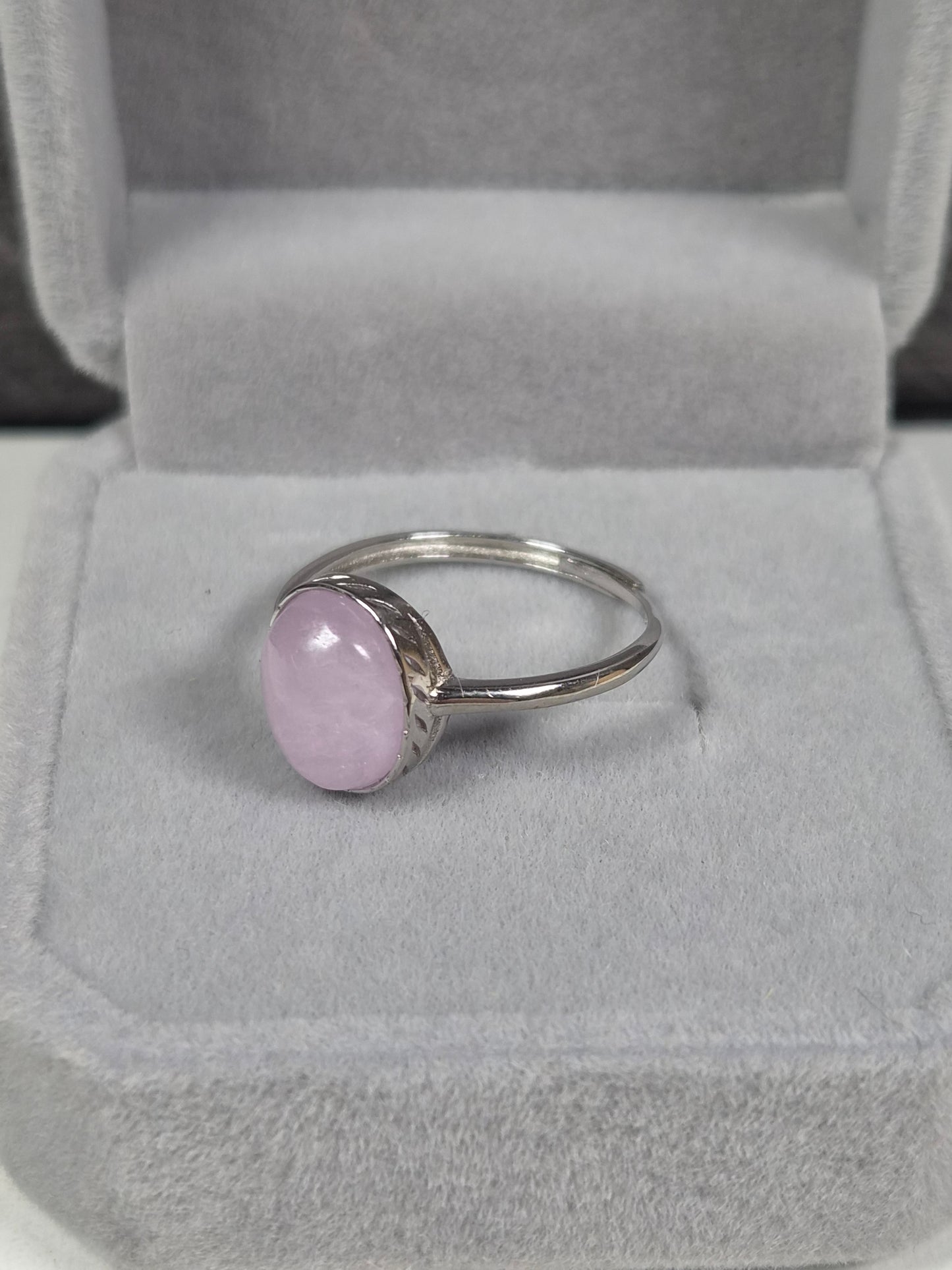 Kunziet s925 (zilver) verstelbare ring nr27