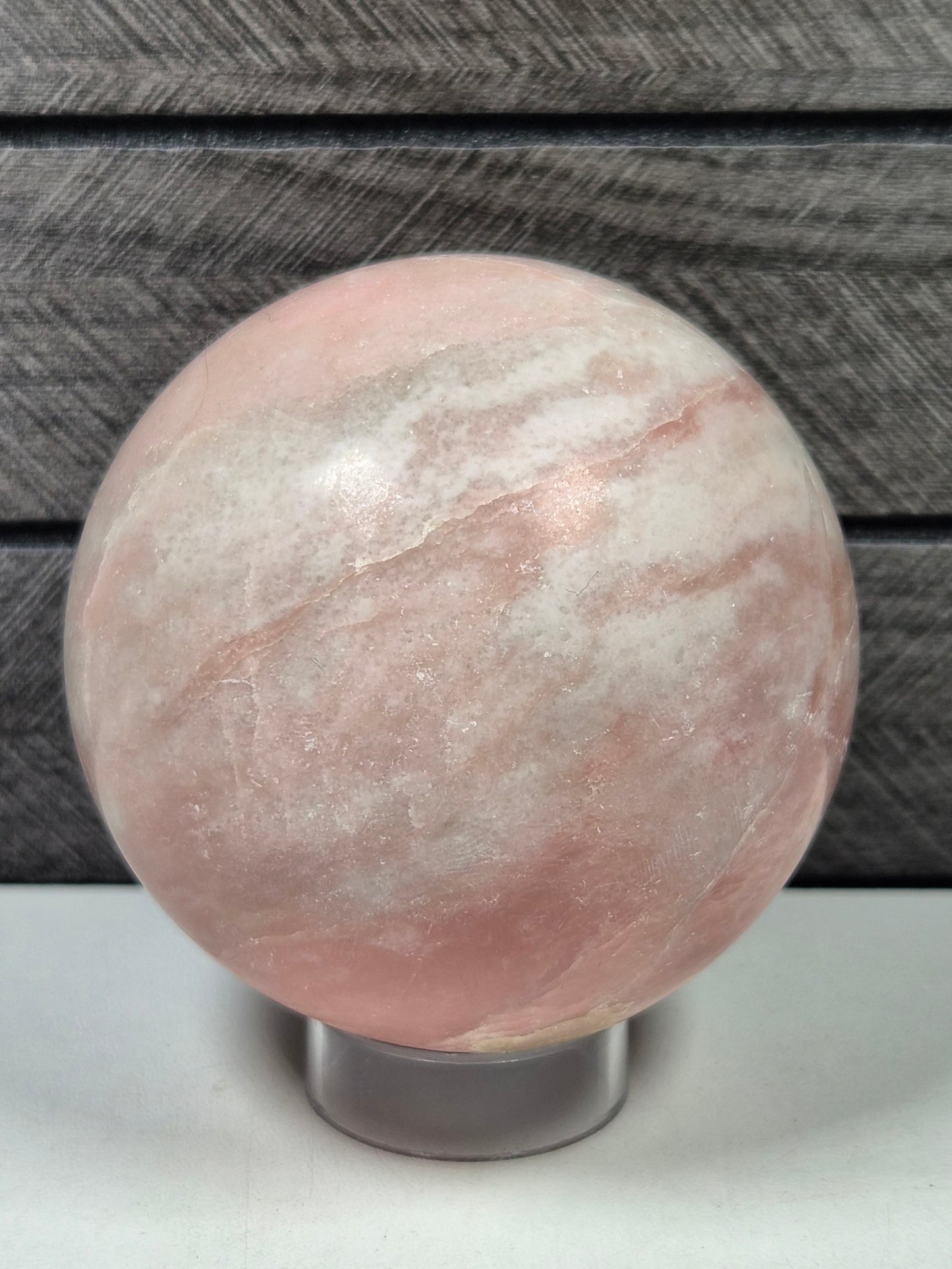 Roze Opaal bol 580 gram