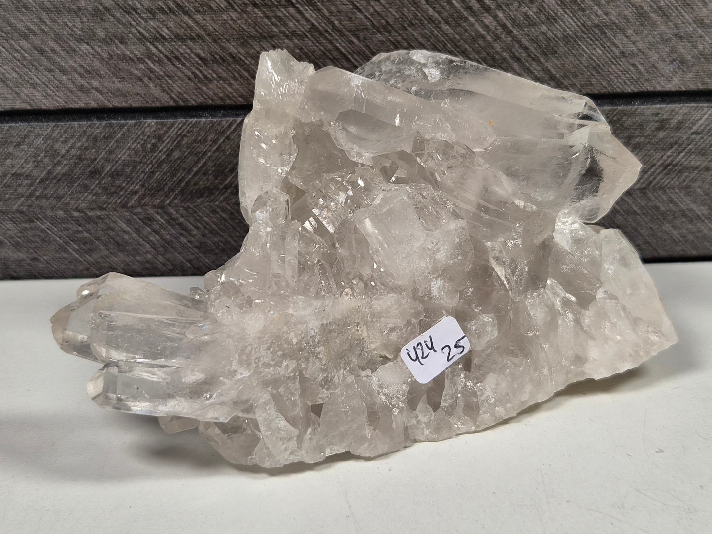 Bergkristal ruw cluster 424 gram