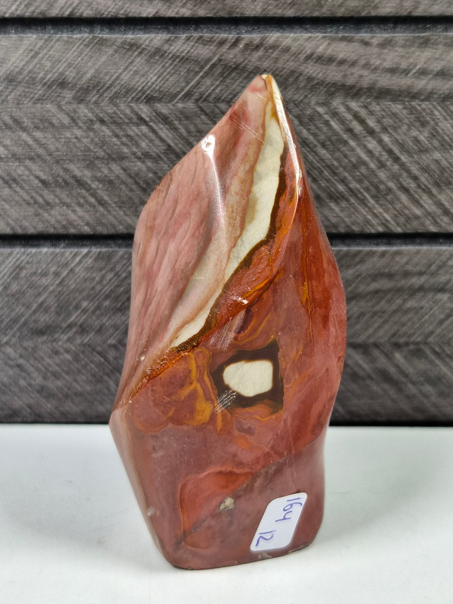 Polychroom Jaspis sculptuur 164 gram