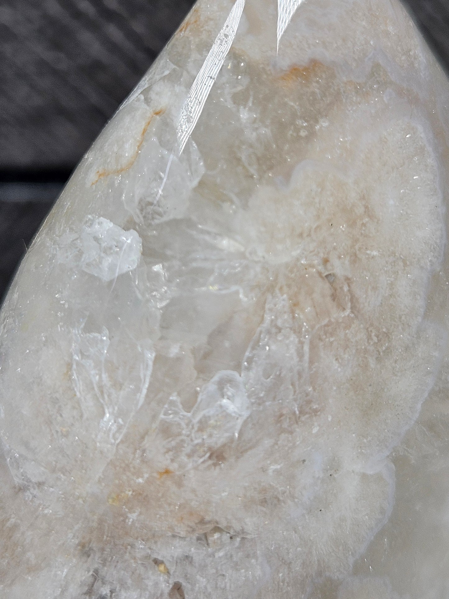 Bloemagaat/Roze Amethist Sculptuur 338 gram